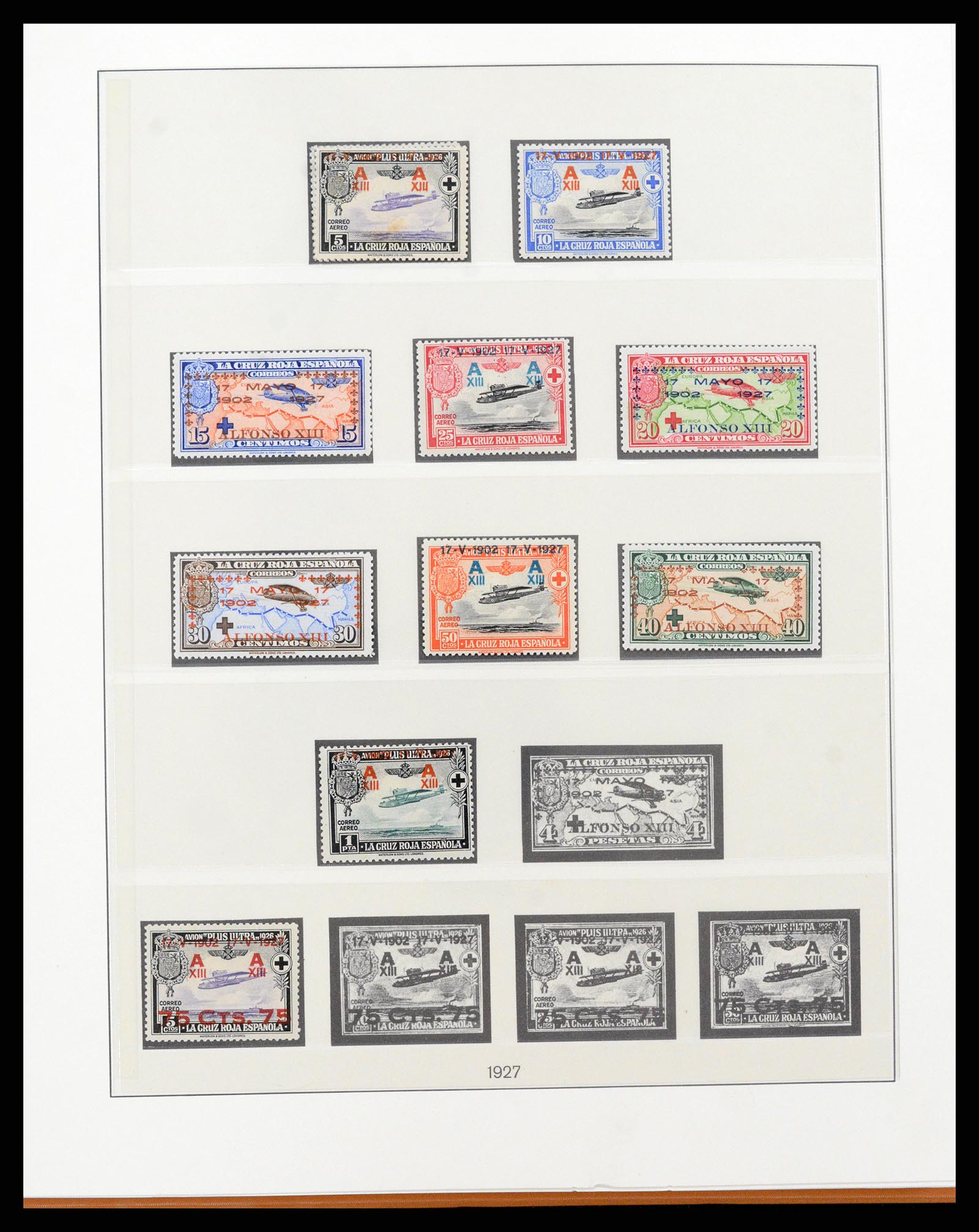 37126 028 - Postzegelverzameling 37126 Spanje en koloniën 1850-1976.