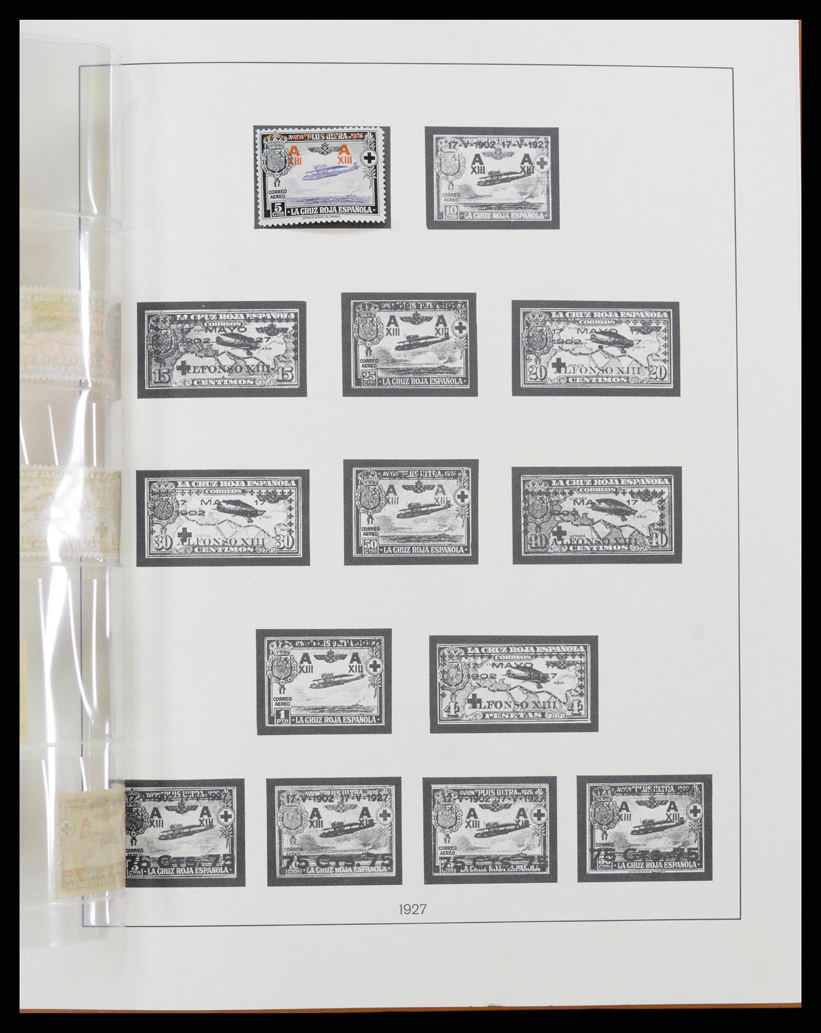 37126 031 - Postzegelverzameling 37126 Spanje en koloniën 1850-1976.