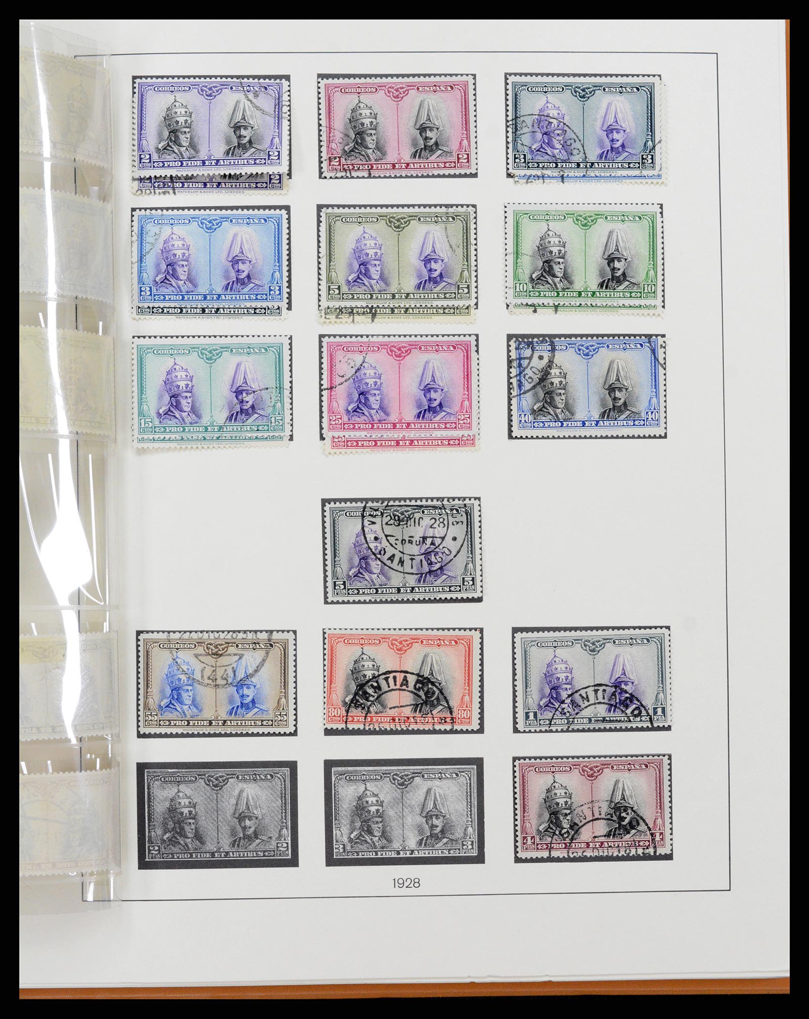 37126 032 - Postzegelverzameling 37126 Spanje en koloniën 1850-1976.