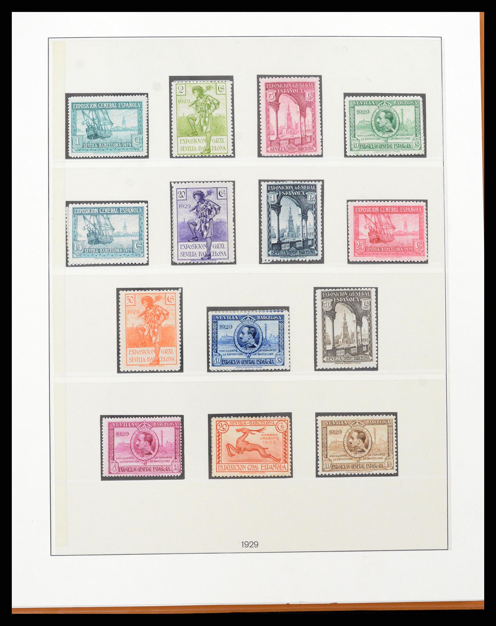 37126 035 - Postzegelverzameling 37126 Spanje en koloniën 1850-1976.