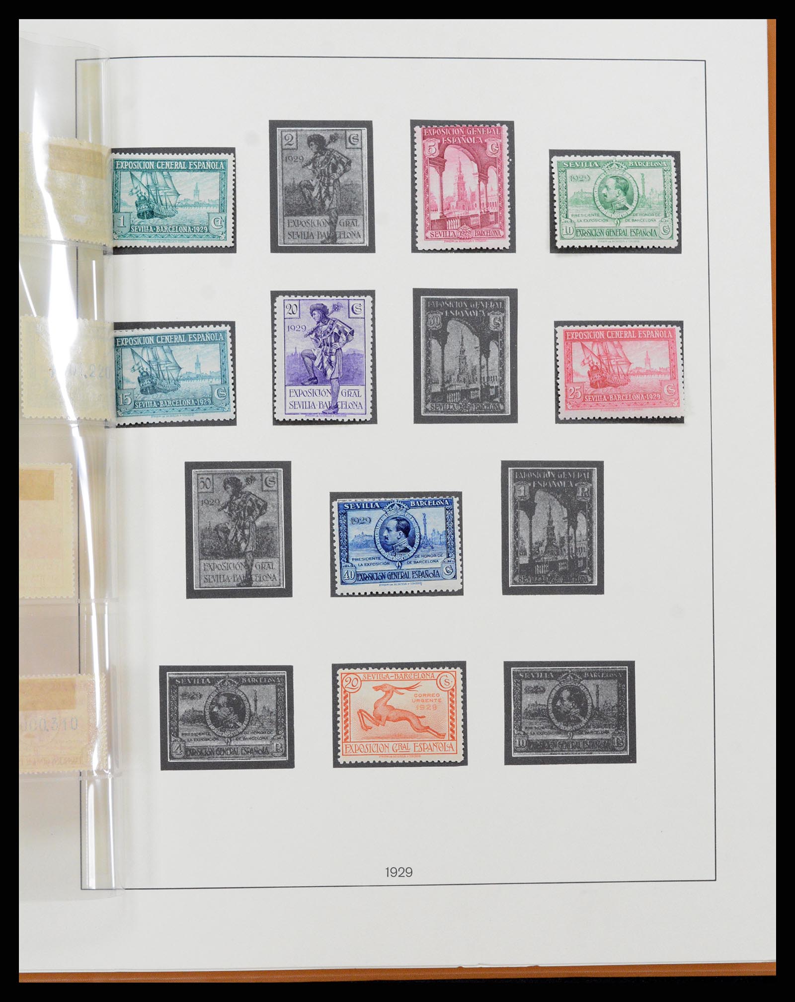 37126 036 - Postzegelverzameling 37126 Spanje en koloniën 1850-1976.