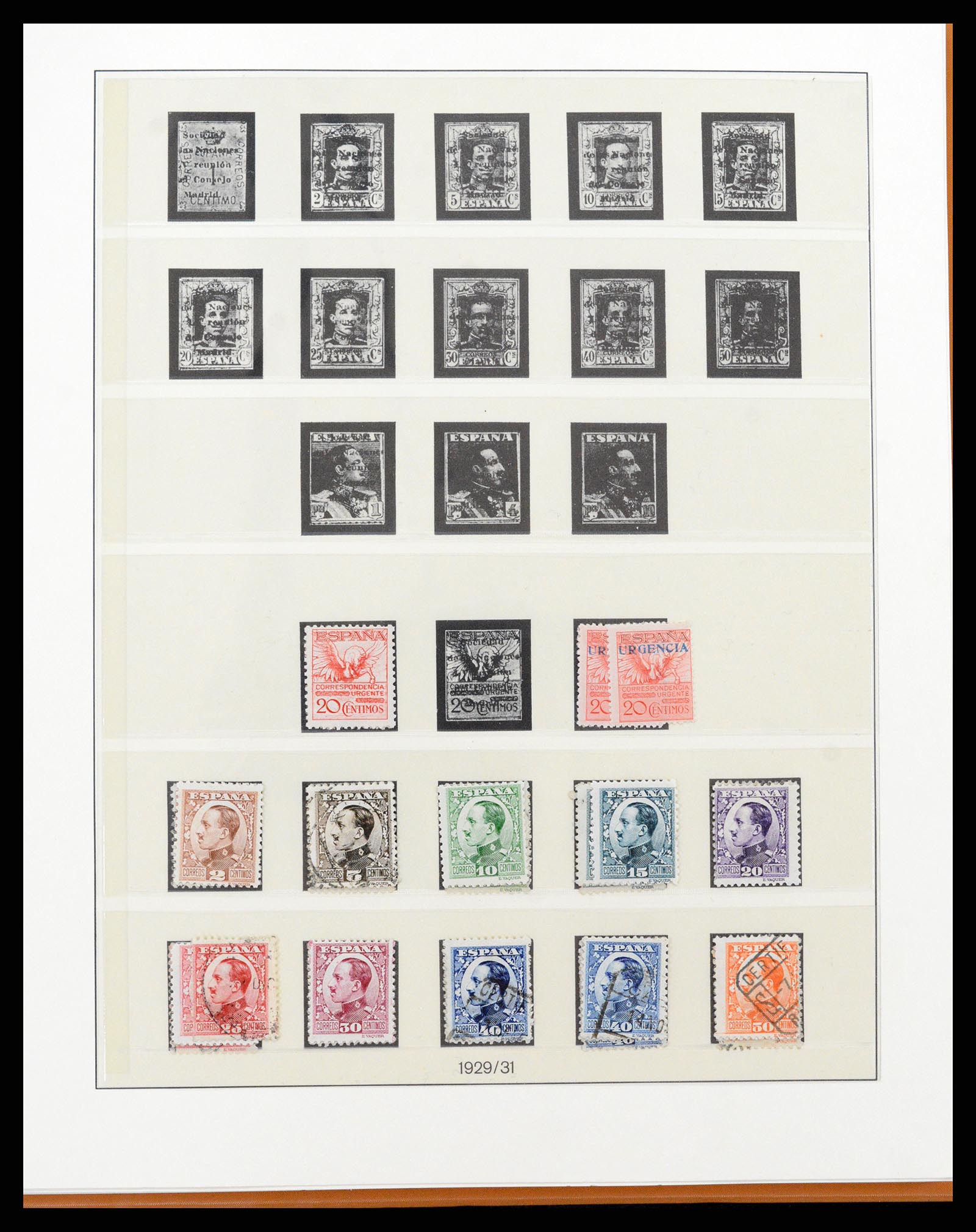 37126 039 - Postzegelverzameling 37126 Spanje en koloniën 1850-1976.