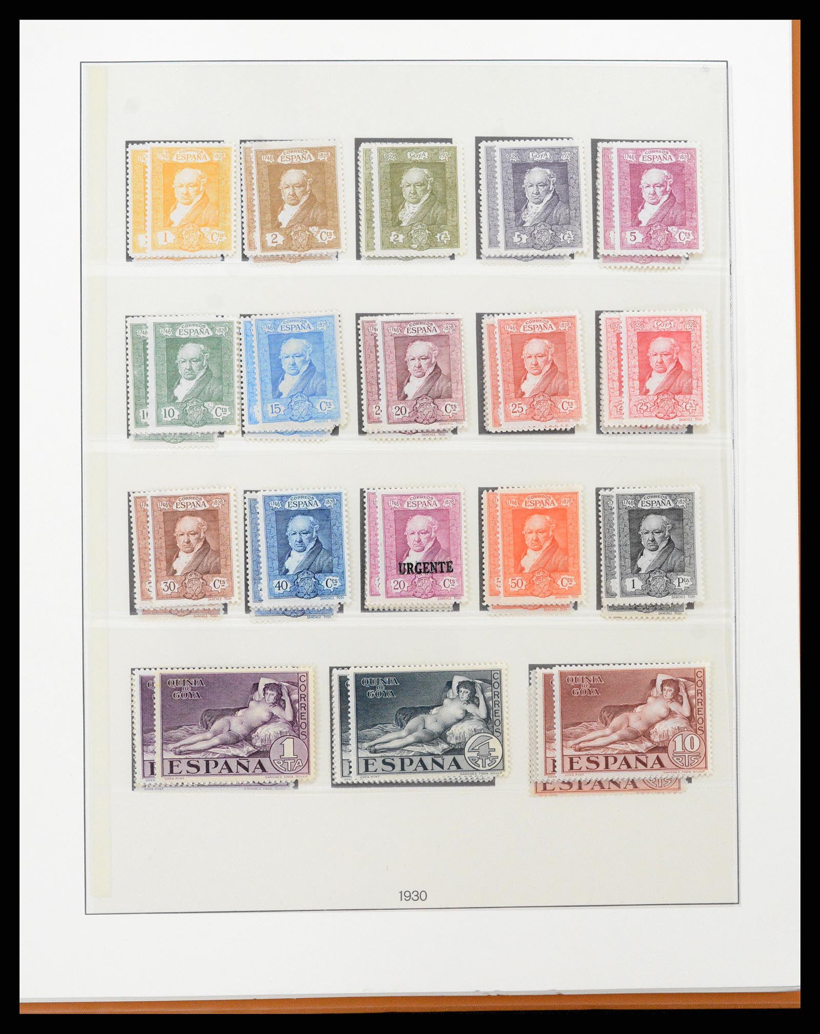 37126 042 - Postzegelverzameling 37126 Spanje en koloniën 1850-1976.
