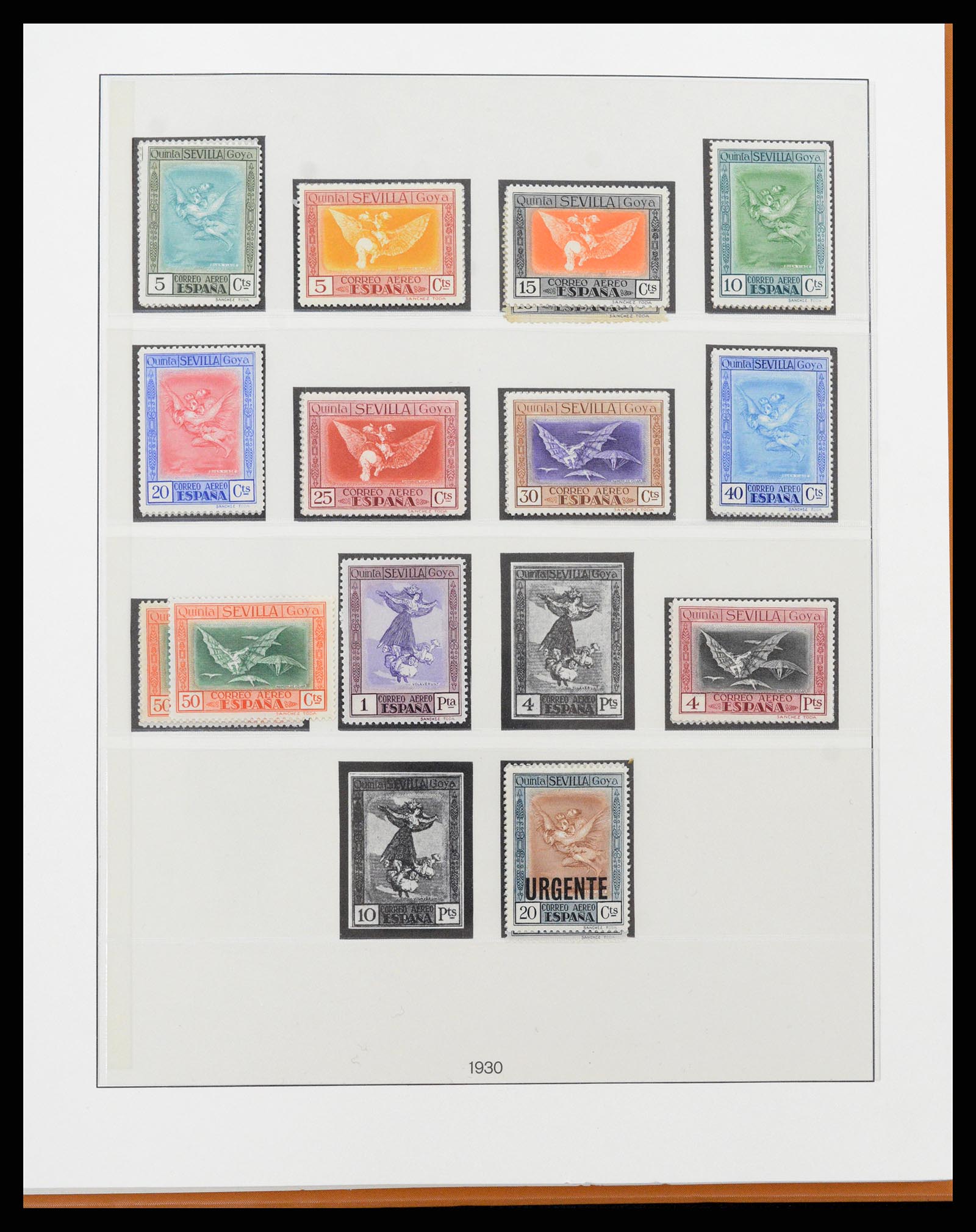 37126 044 - Postzegelverzameling 37126 Spanje en koloniën 1850-1976.