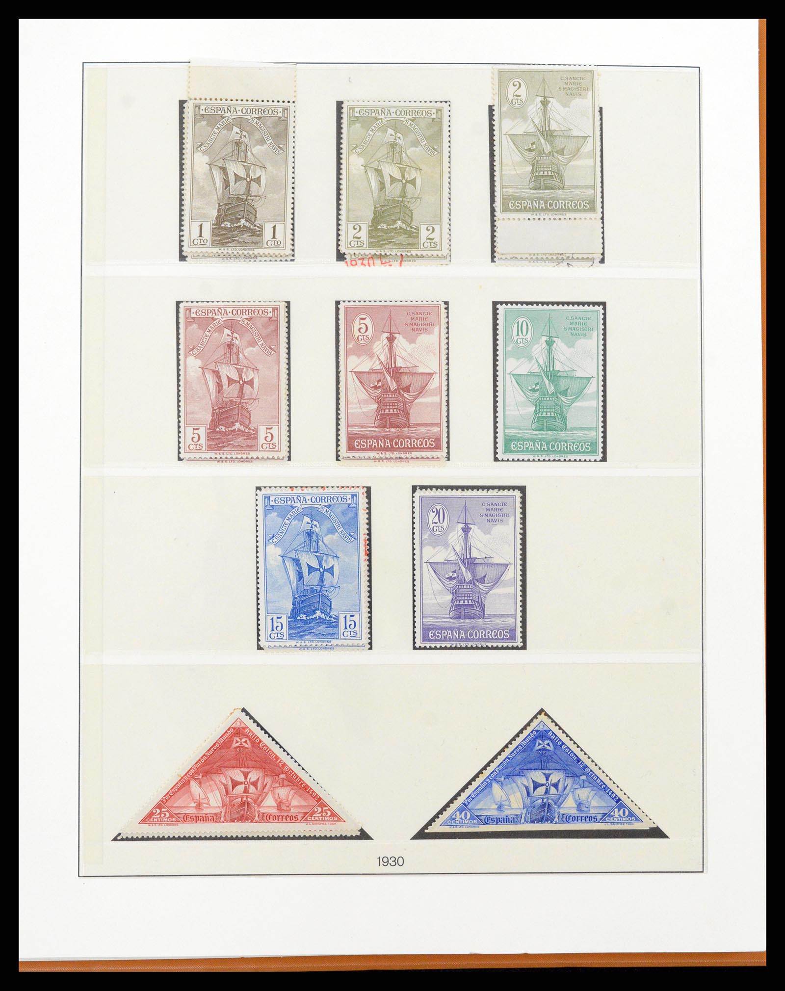 37126 046 - Postzegelverzameling 37126 Spanje en koloniën 1850-1976.