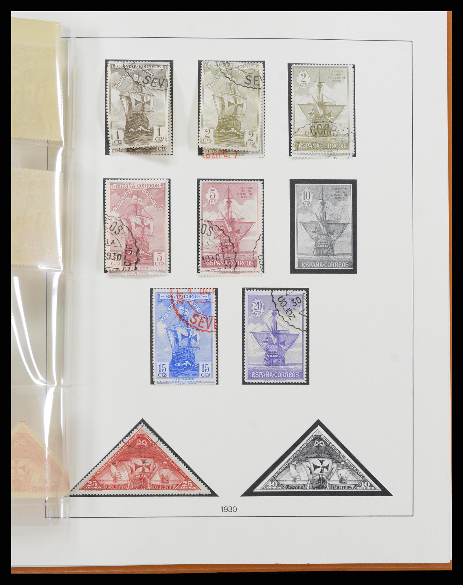37126 047 - Postzegelverzameling 37126 Spanje en koloniën 1850-1976.