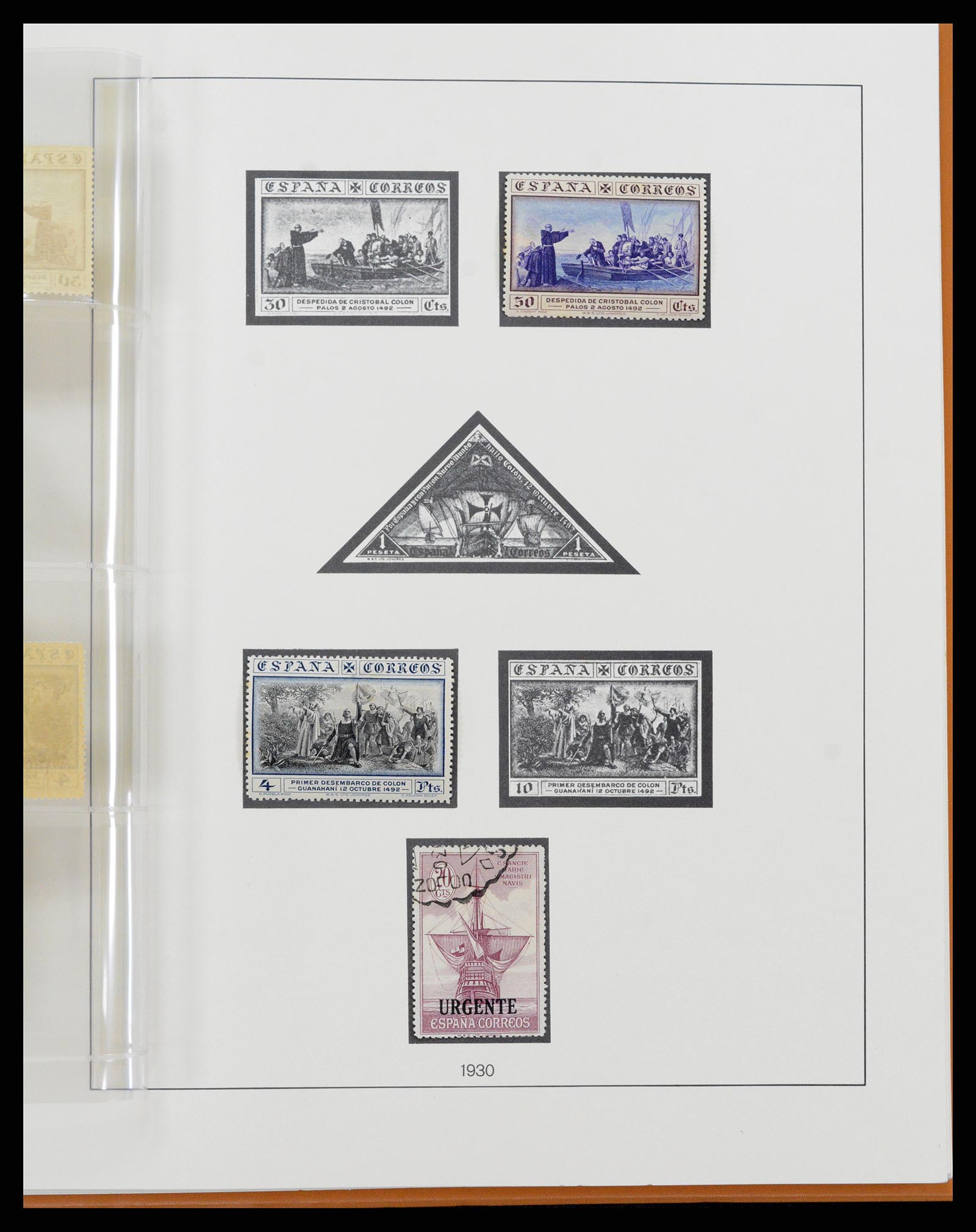 37126 049 - Postzegelverzameling 37126 Spanje en koloniën 1850-1976.