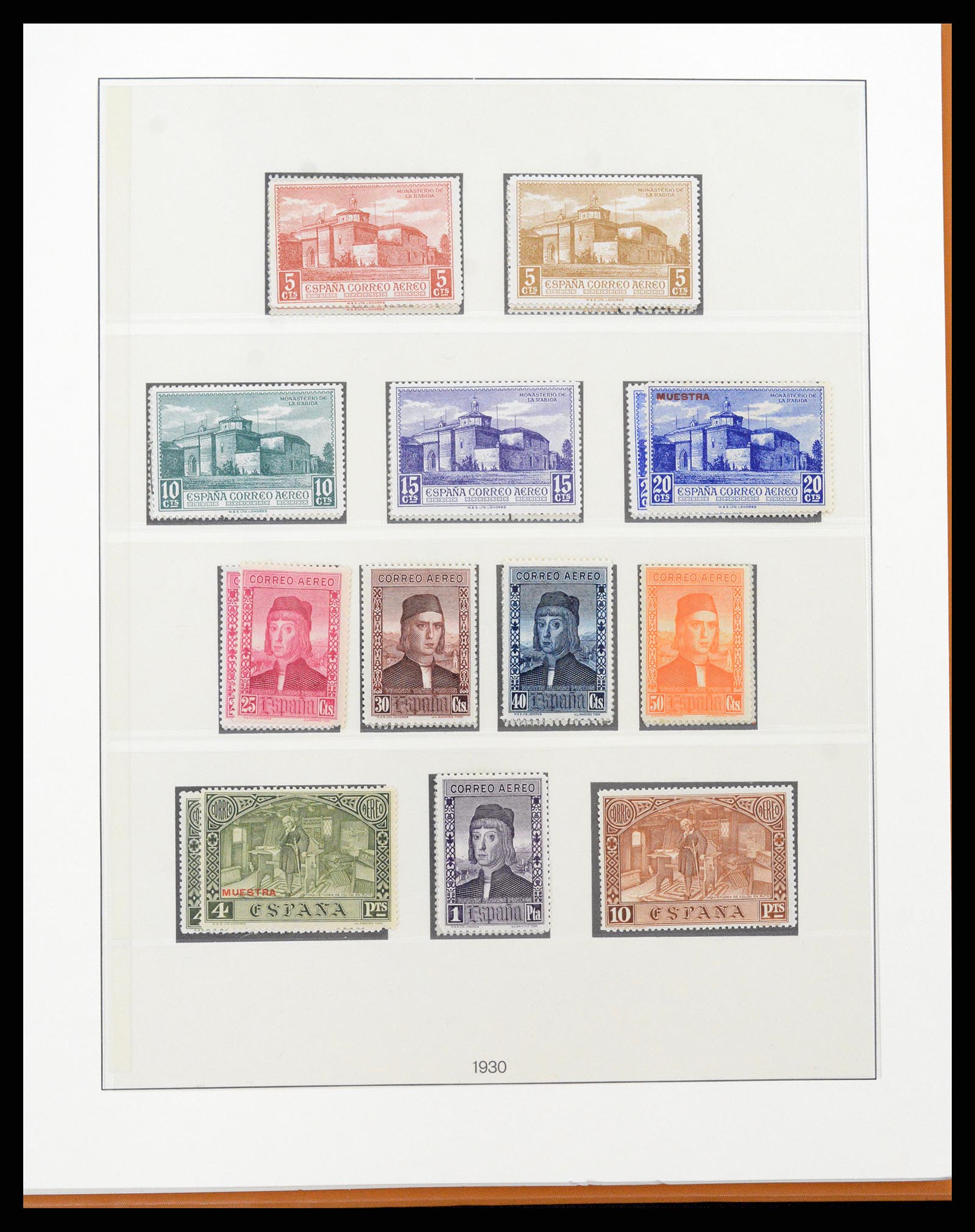 37126 050 - Postzegelverzameling 37126 Spanje en koloniën 1850-1976.
