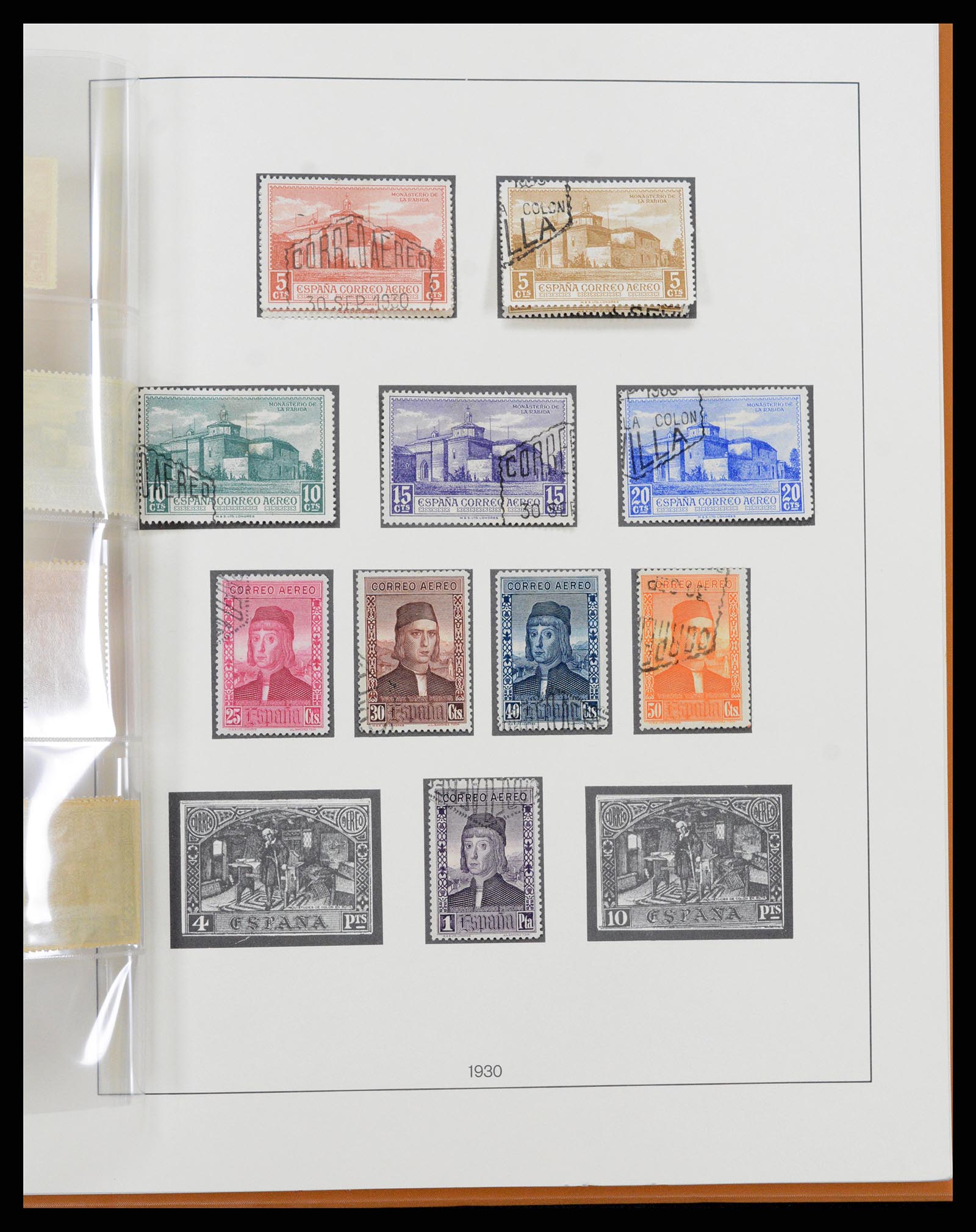 37126 051 - Postzegelverzameling 37126 Spanje en koloniën 1850-1976.