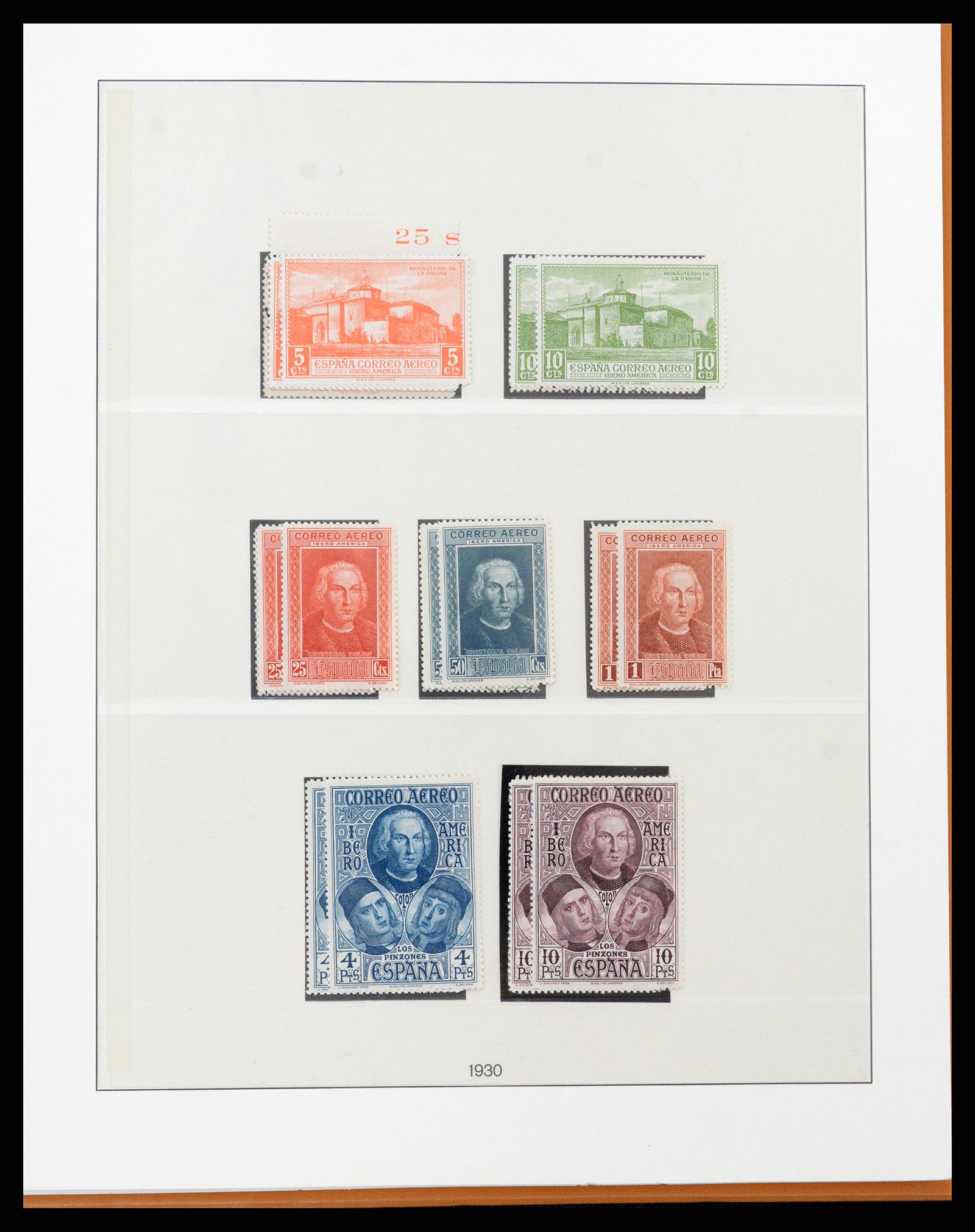 37126 052 - Postzegelverzameling 37126 Spanje en koloniën 1850-1976.