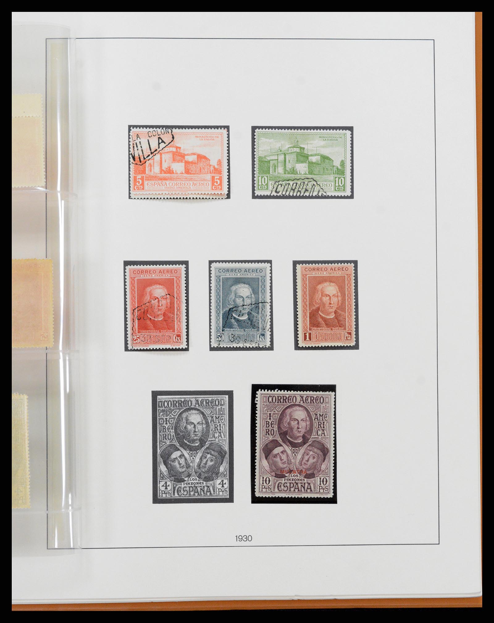 37126 053 - Postzegelverzameling 37126 Spanje en koloniën 1850-1976.