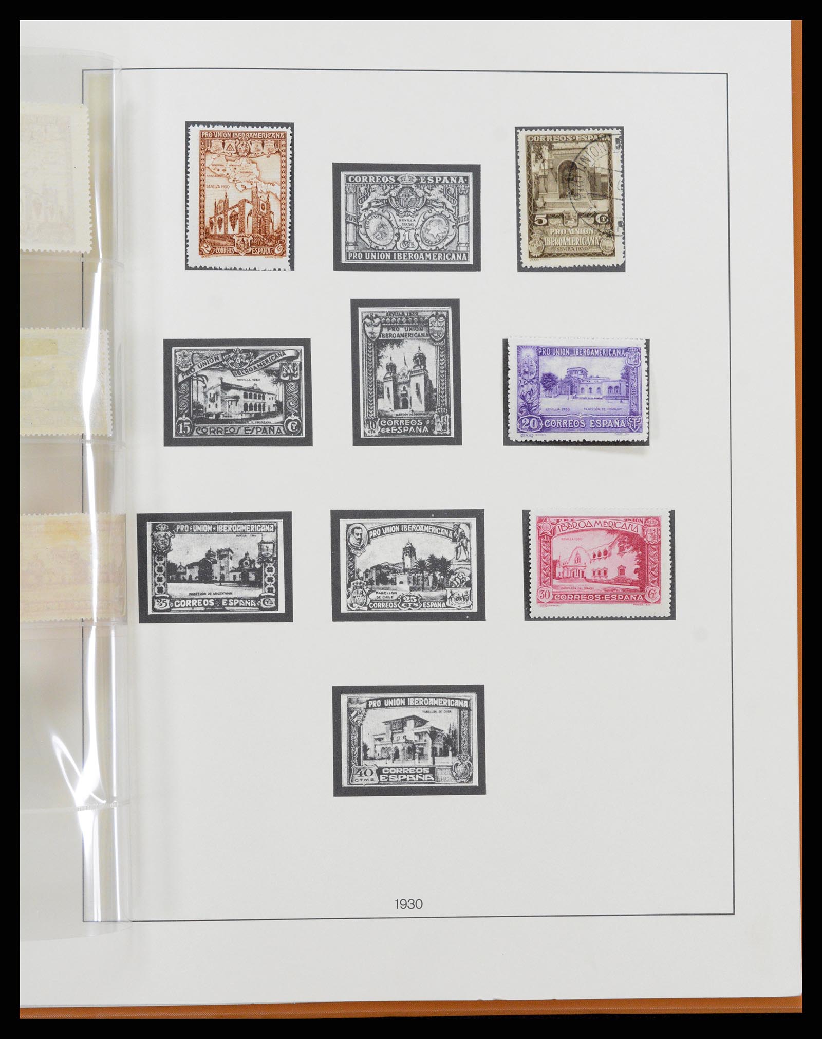 37126 055 - Postzegelverzameling 37126 Spanje en koloniën 1850-1976.