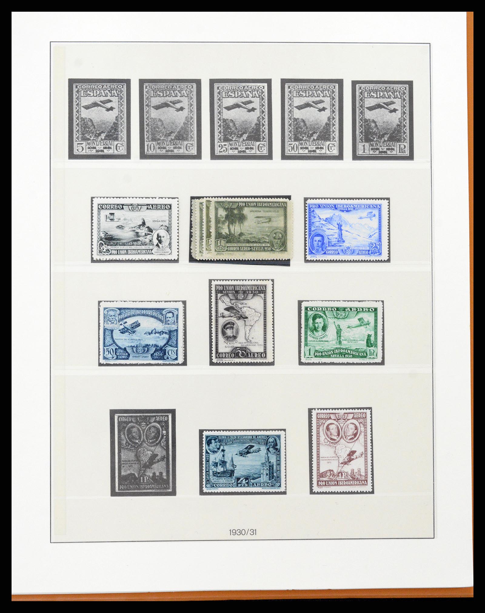 37126 058 - Postzegelverzameling 37126 Spanje en koloniën 1850-1976.