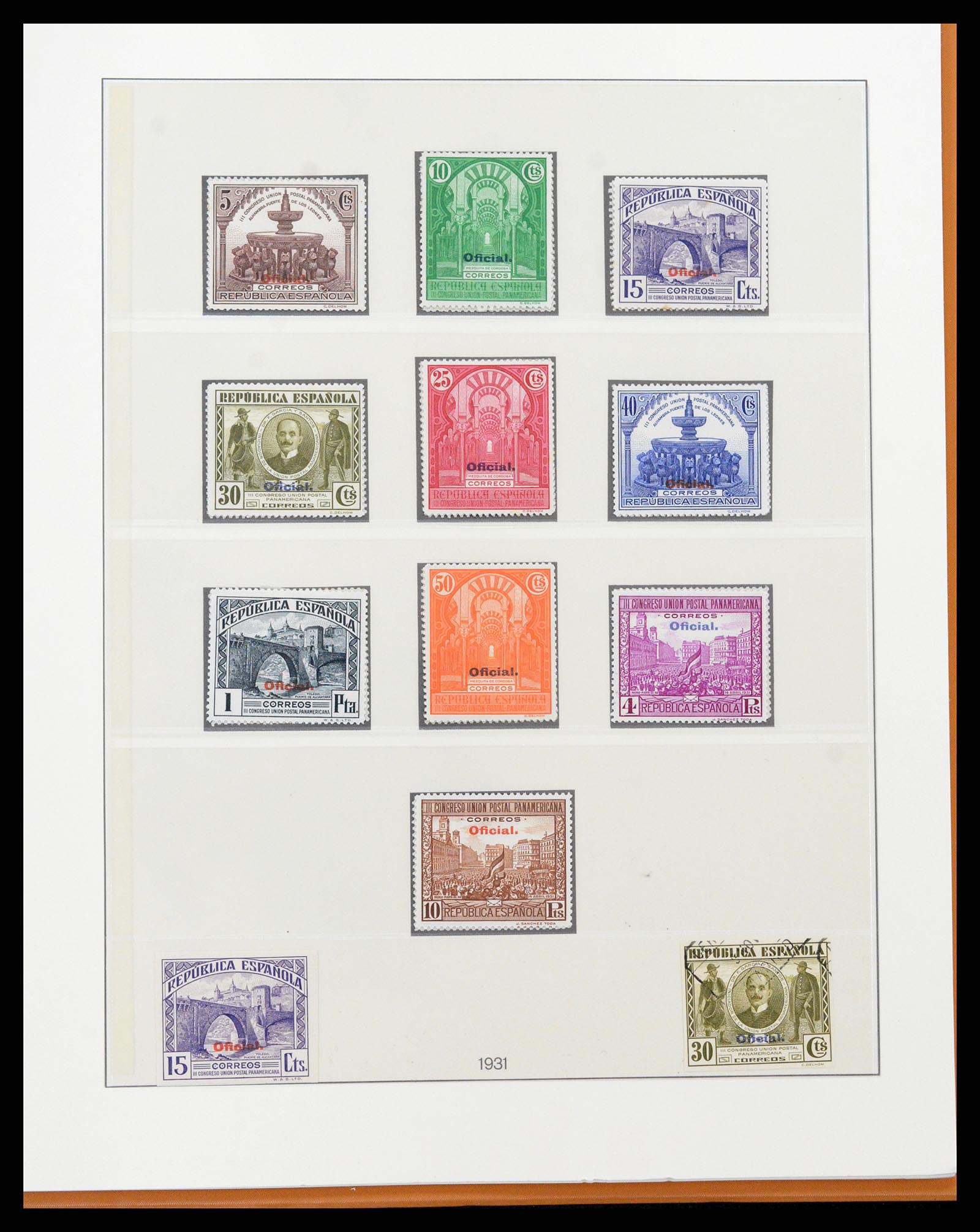 37126 066 - Postzegelverzameling 37126 Spanje en koloniën 1850-1976.