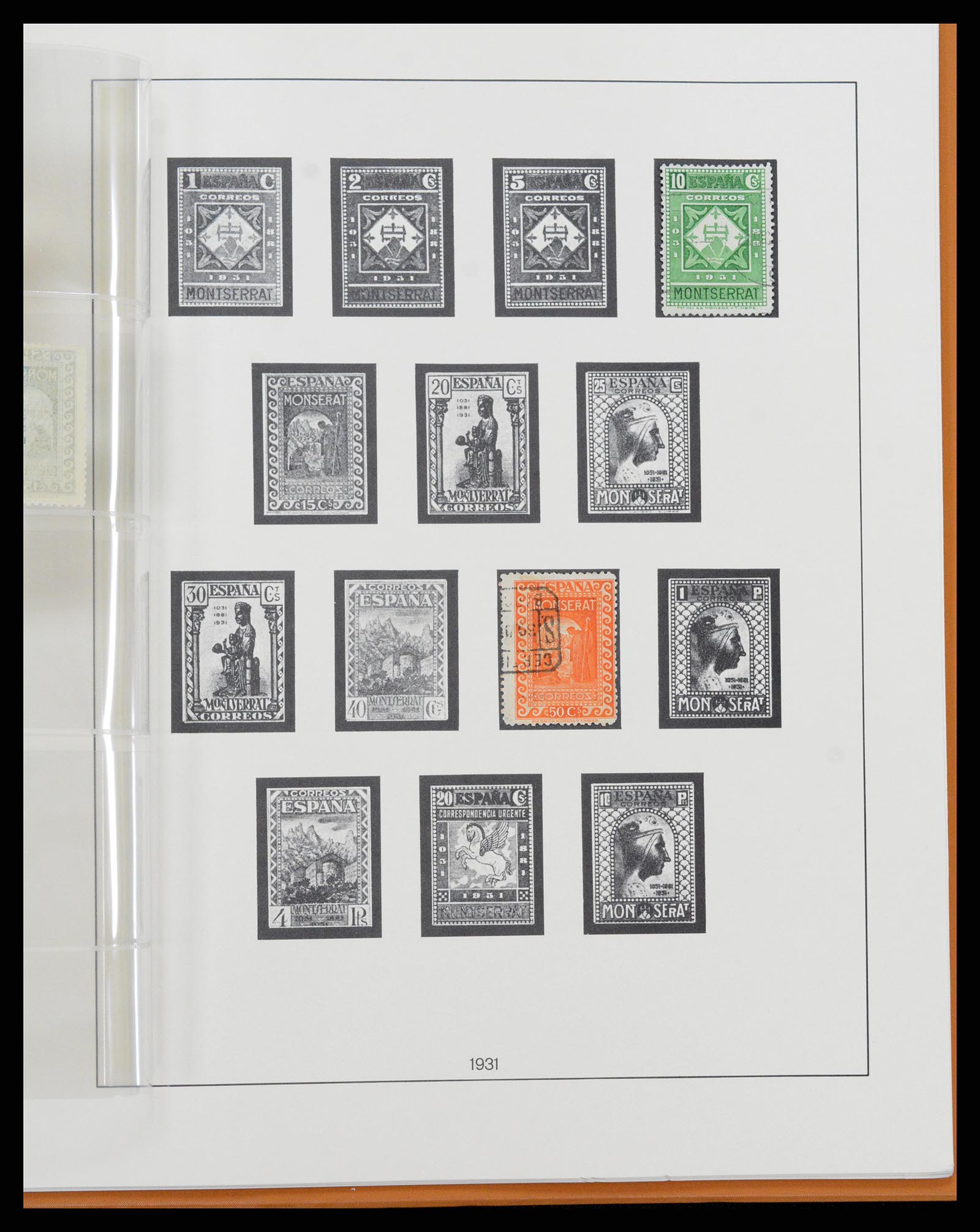 37126 069 - Postzegelverzameling 37126 Spanje en koloniën 1850-1976.