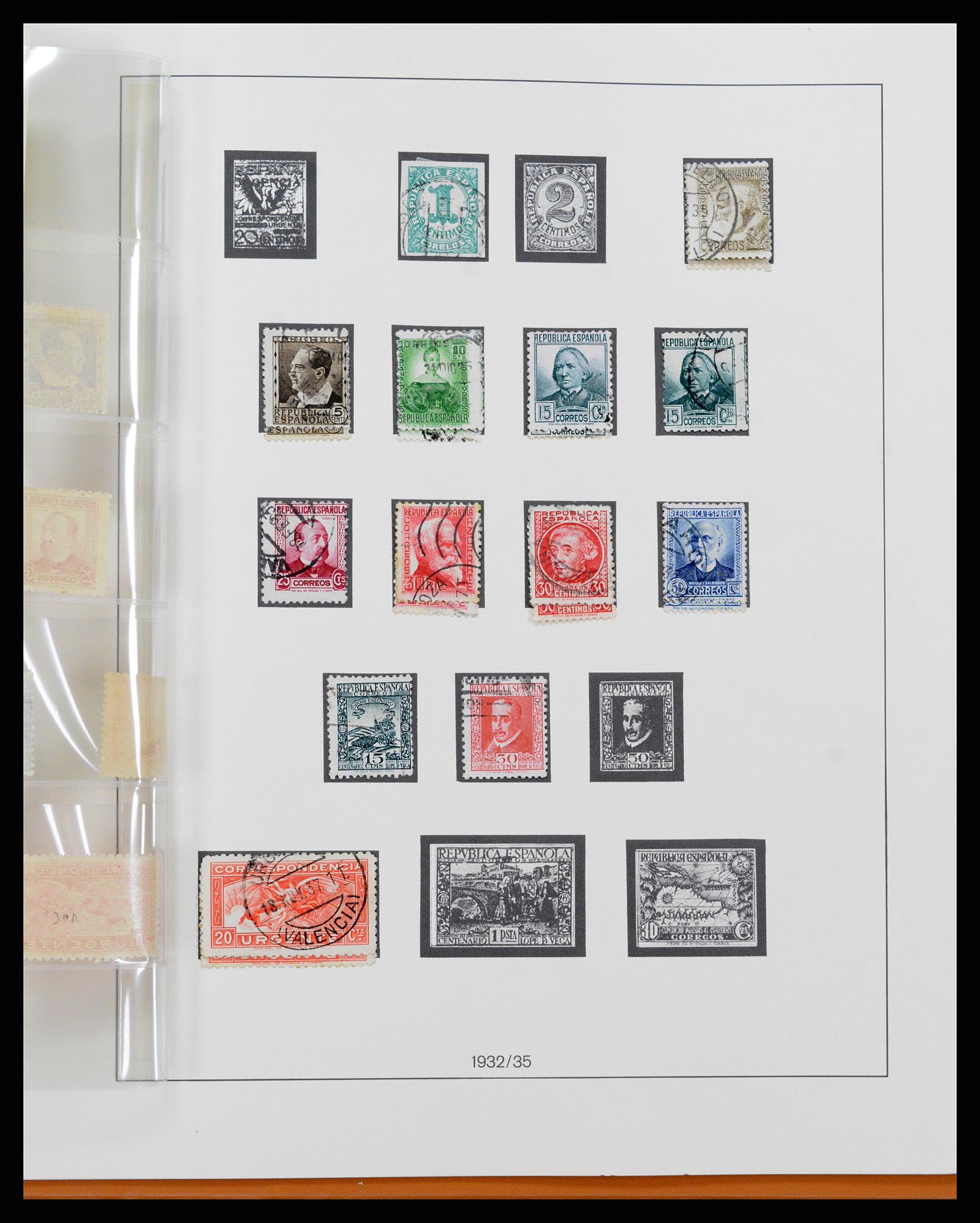 37126 073 - Postzegelverzameling 37126 Spanje en koloniën 1850-1976.