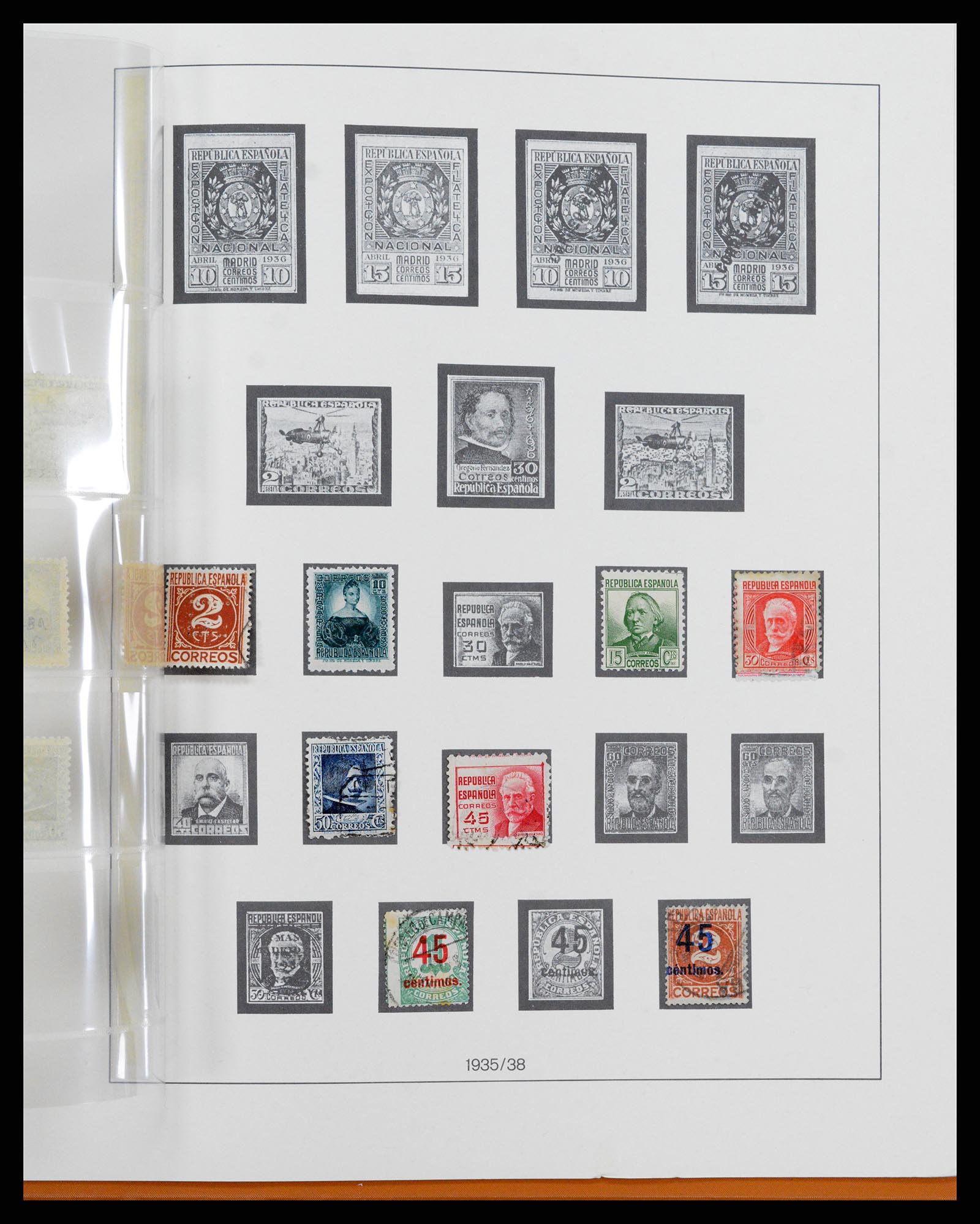 37126 079 - Postzegelverzameling 37126 Spanje en koloniën 1850-1976.