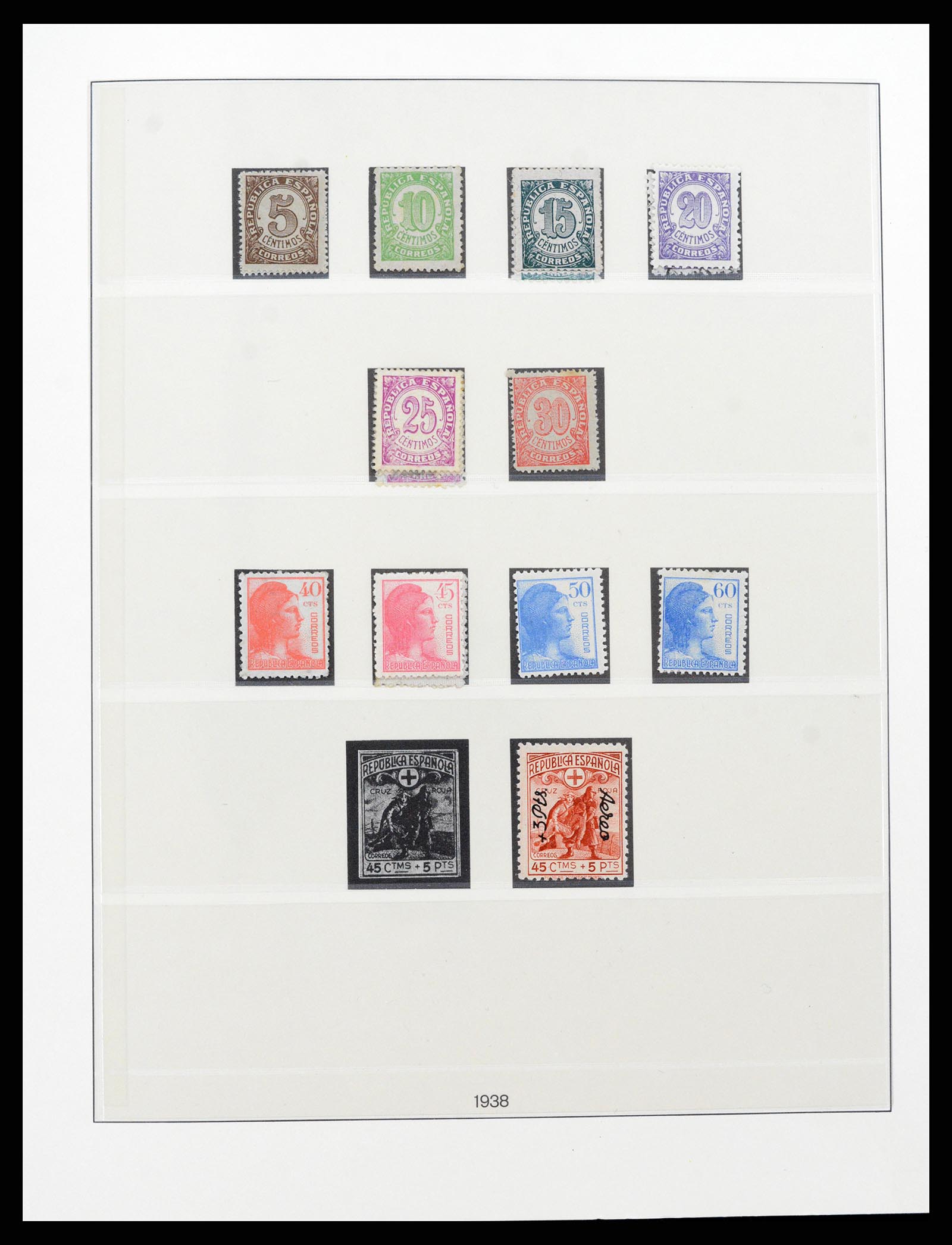 37126 083 - Postzegelverzameling 37126 Spanje en koloniën 1850-1976.