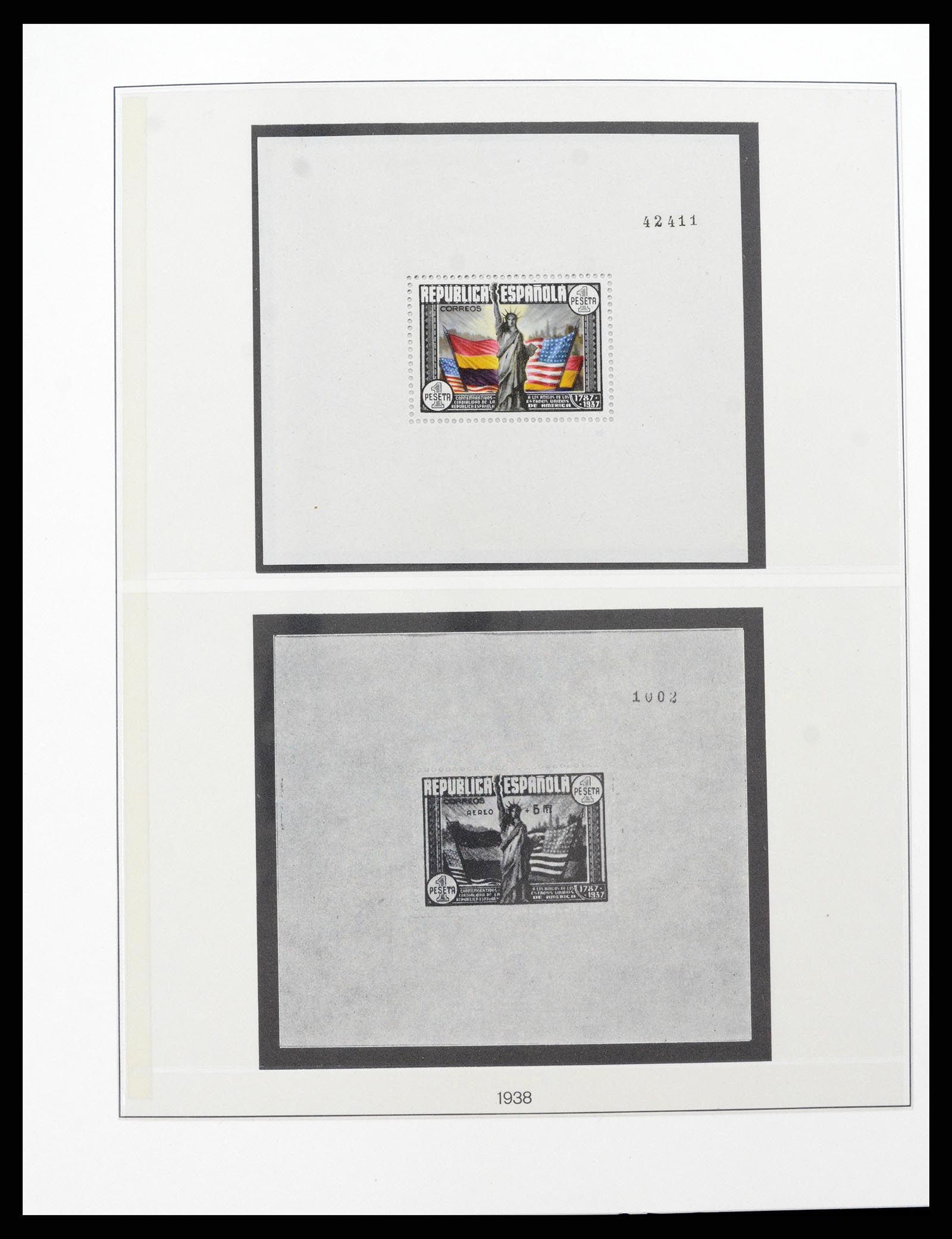 37126 087 - Postzegelverzameling 37126 Spanje en koloniën 1850-1976.