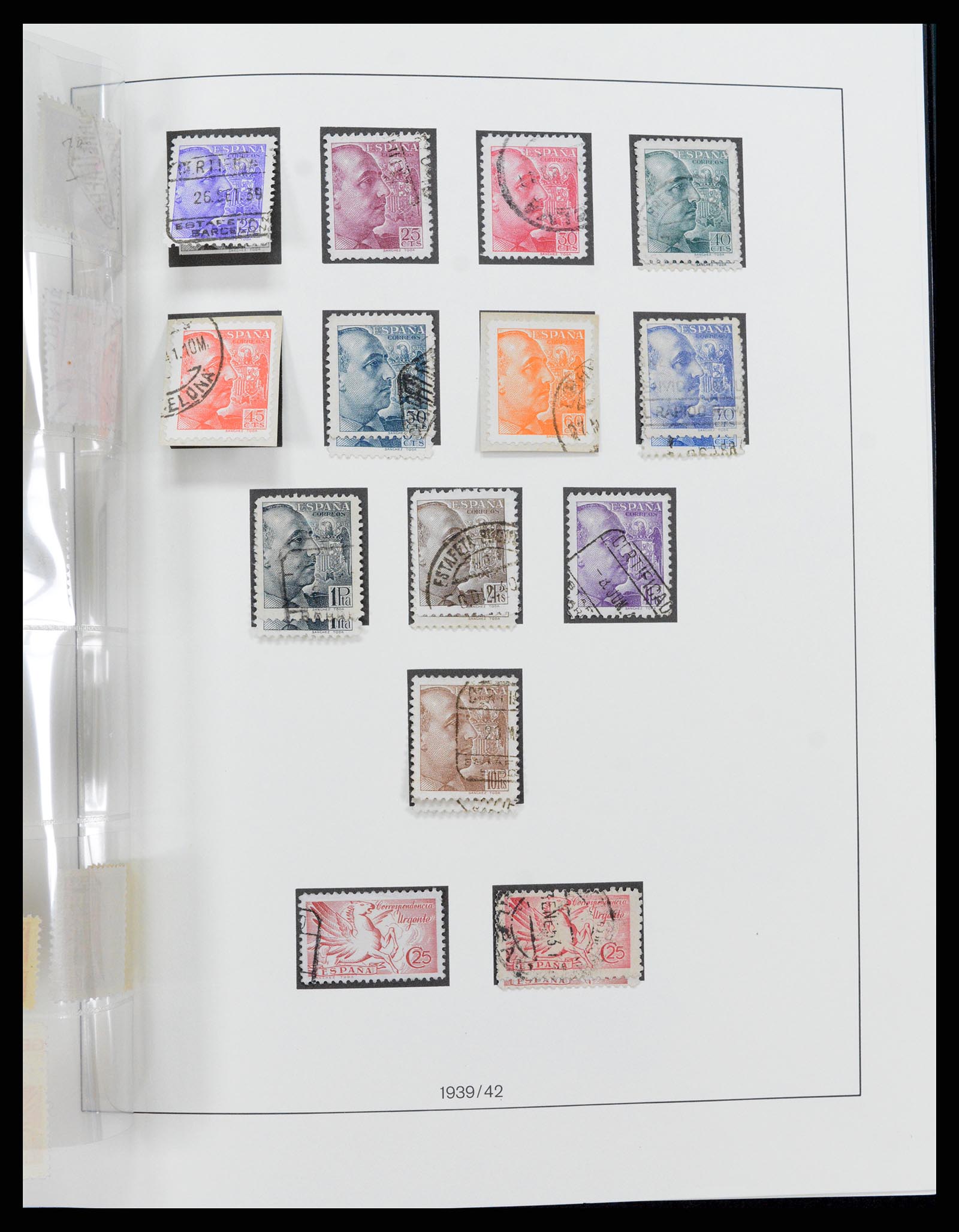37126 108 - Postzegelverzameling 37126 Spanje en koloniën 1850-1976.