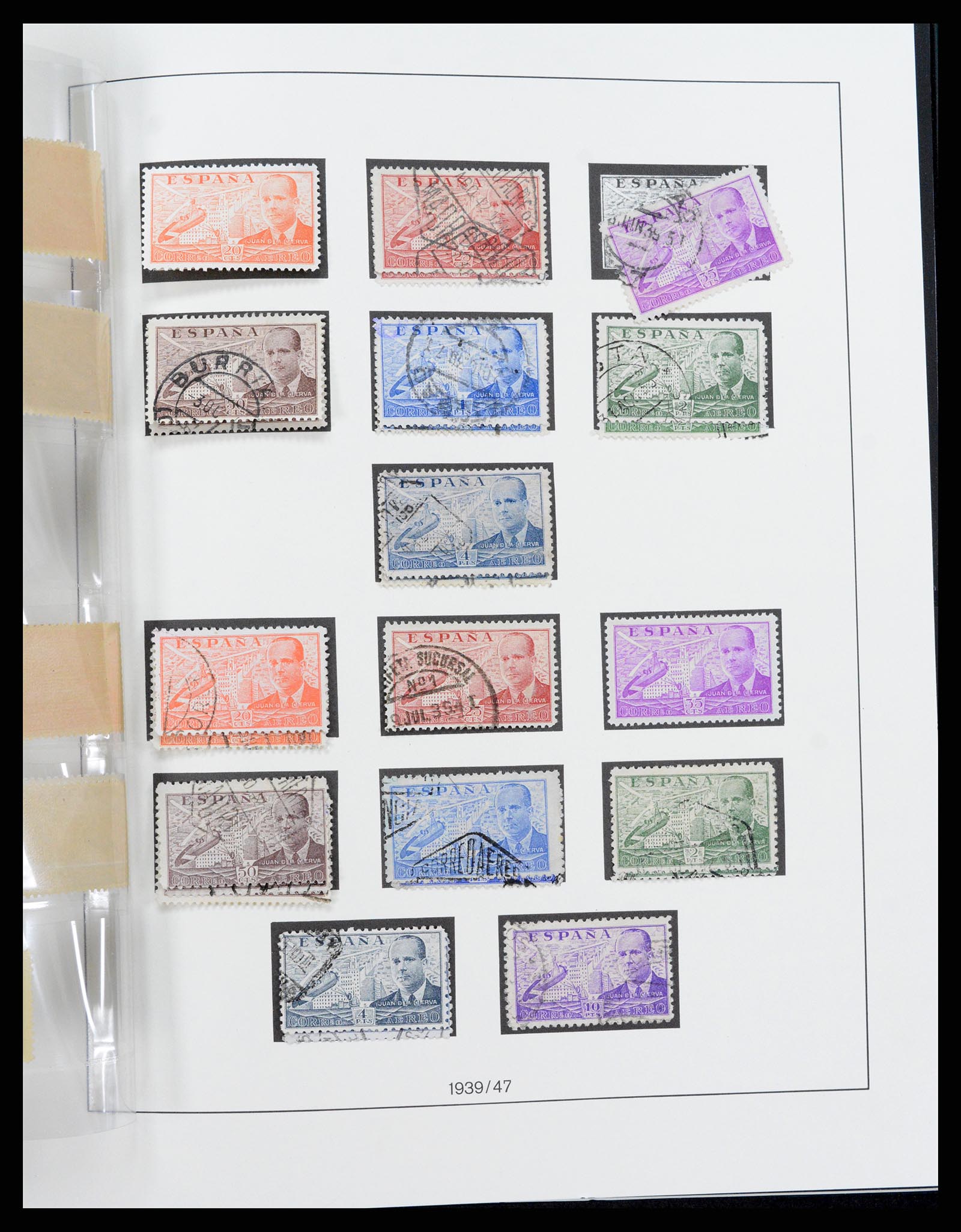 37126 110 - Postzegelverzameling 37126 Spanje en koloniën 1850-1976.