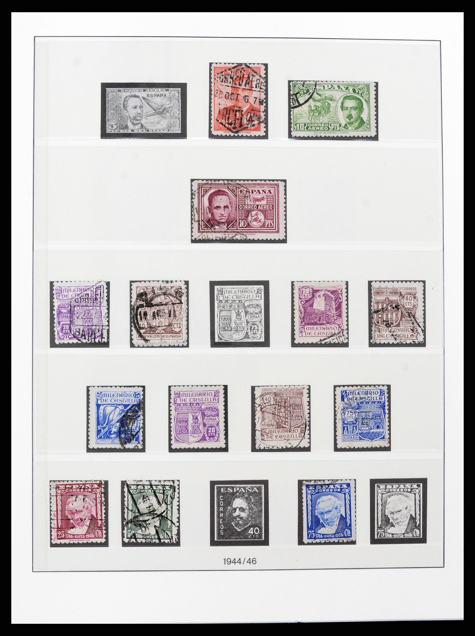 37126 121 - Stamp collection 37126 Spain and colonies 1850-1976.