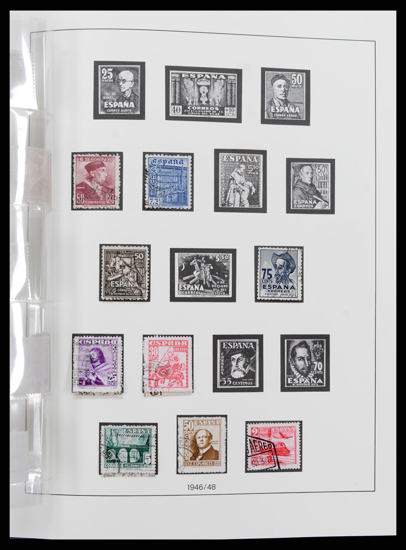 37126 126 - Stamp collection 37126 Spain and colonies 1850-1976.