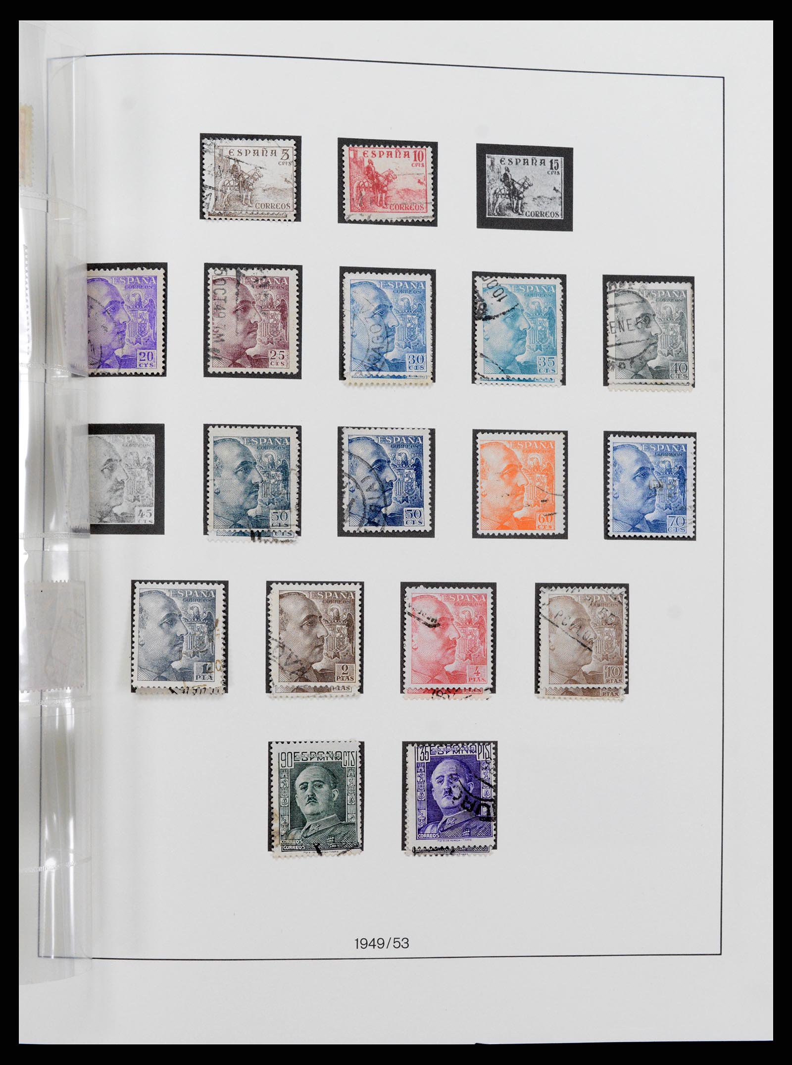 37126 128 - Stamp collection 37126 Spain and colonies 1850-1976.