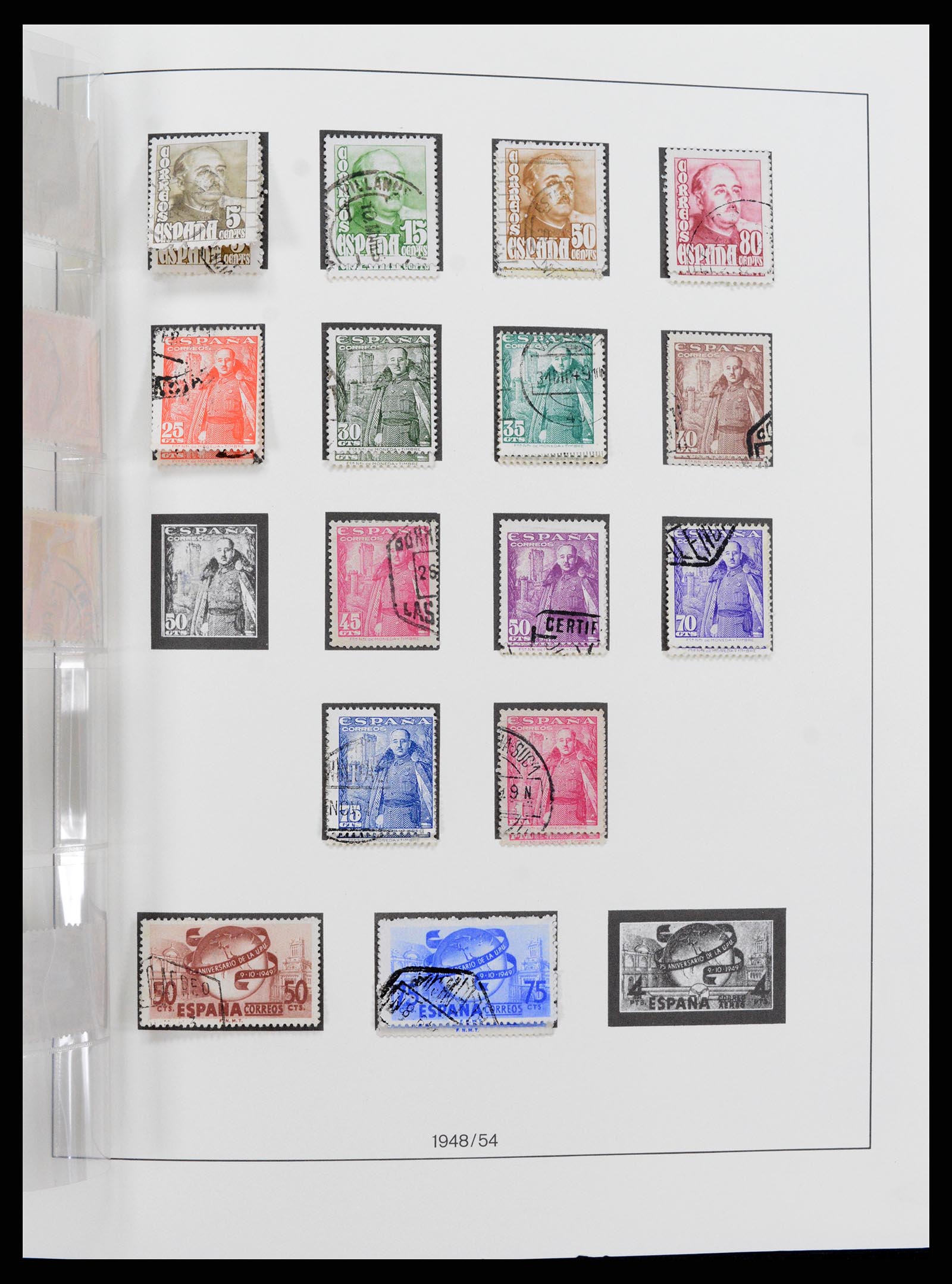 37126 130 - Stamp collection 37126 Spain and colonies 1850-1976.