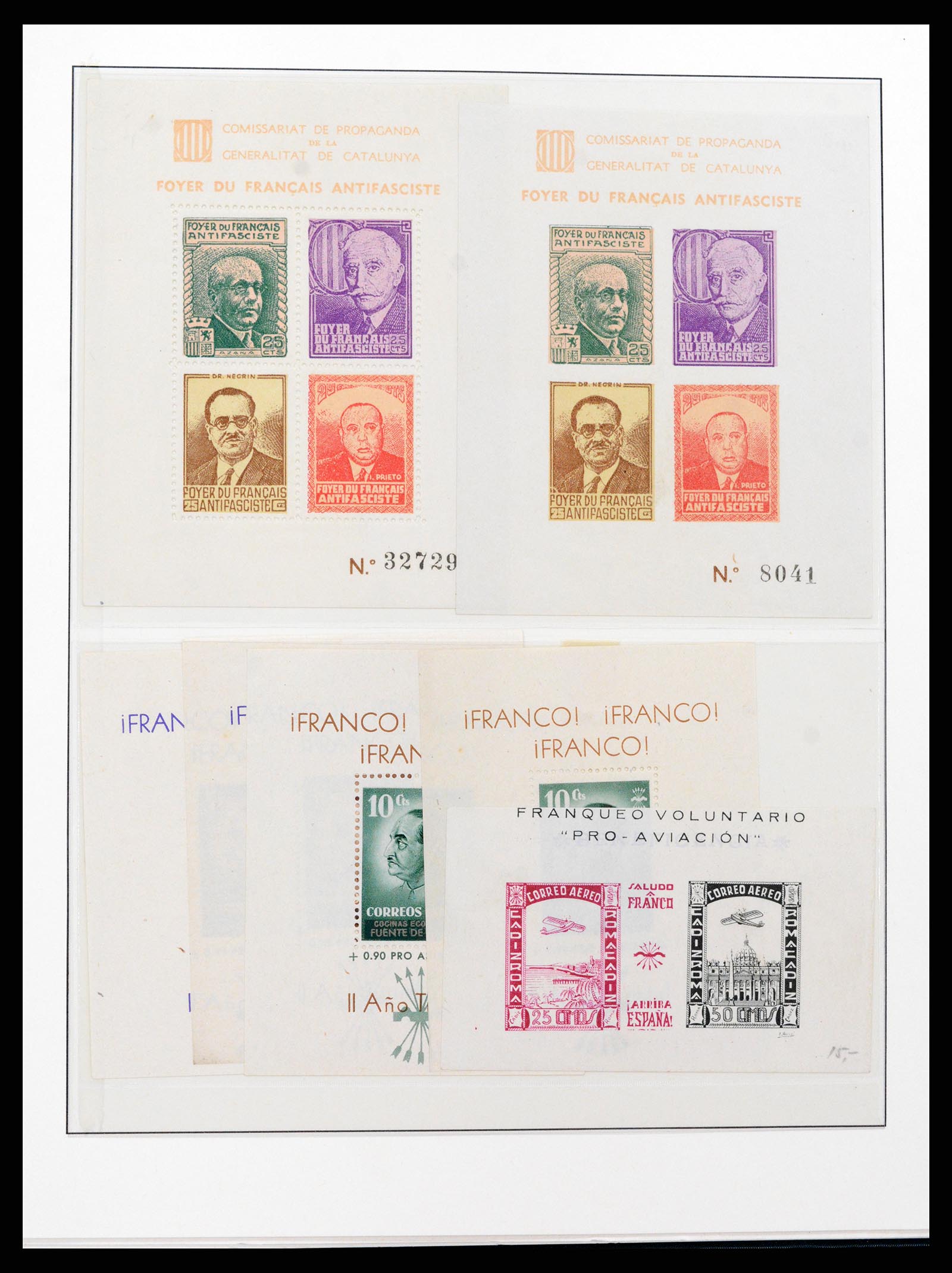 37126 134 - Stamp collection 37126 Spain and colonies 1850-1976.