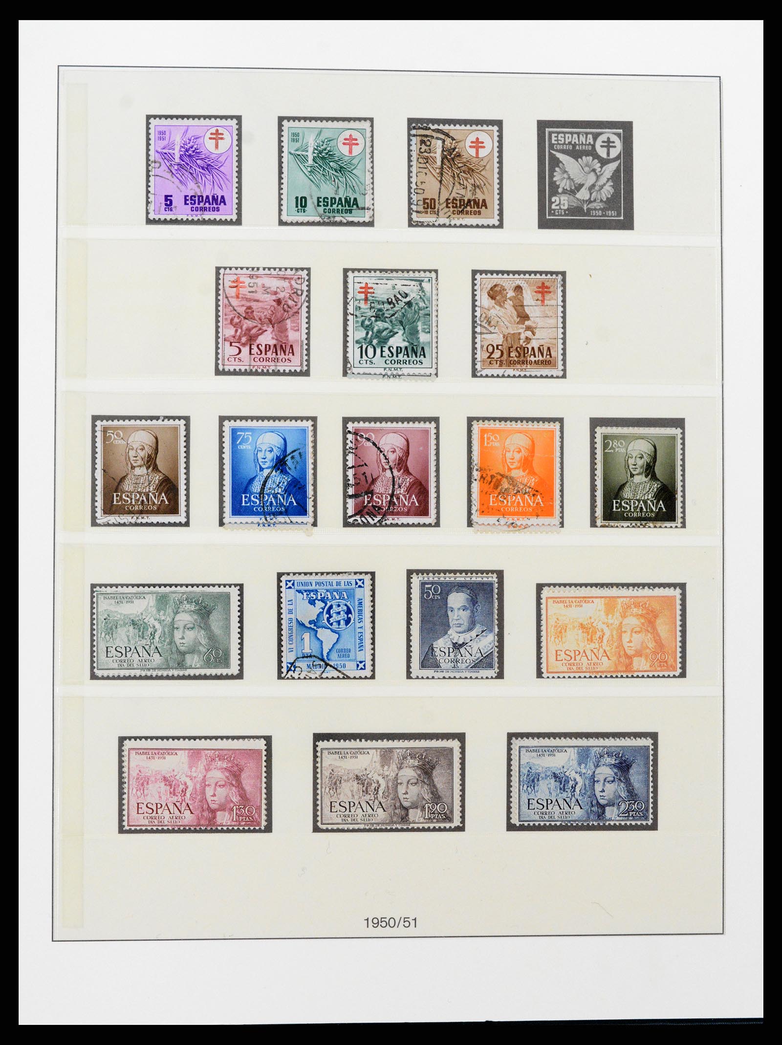 37126 139 - Stamp collection 37126 Spain and colonies 1850-1976.
