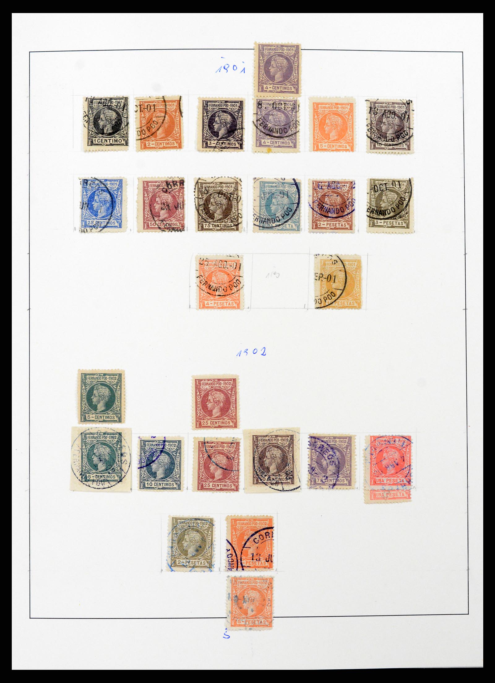 37126 354 - Stamp collection 37126 Spain and colonies 1850-1976.
