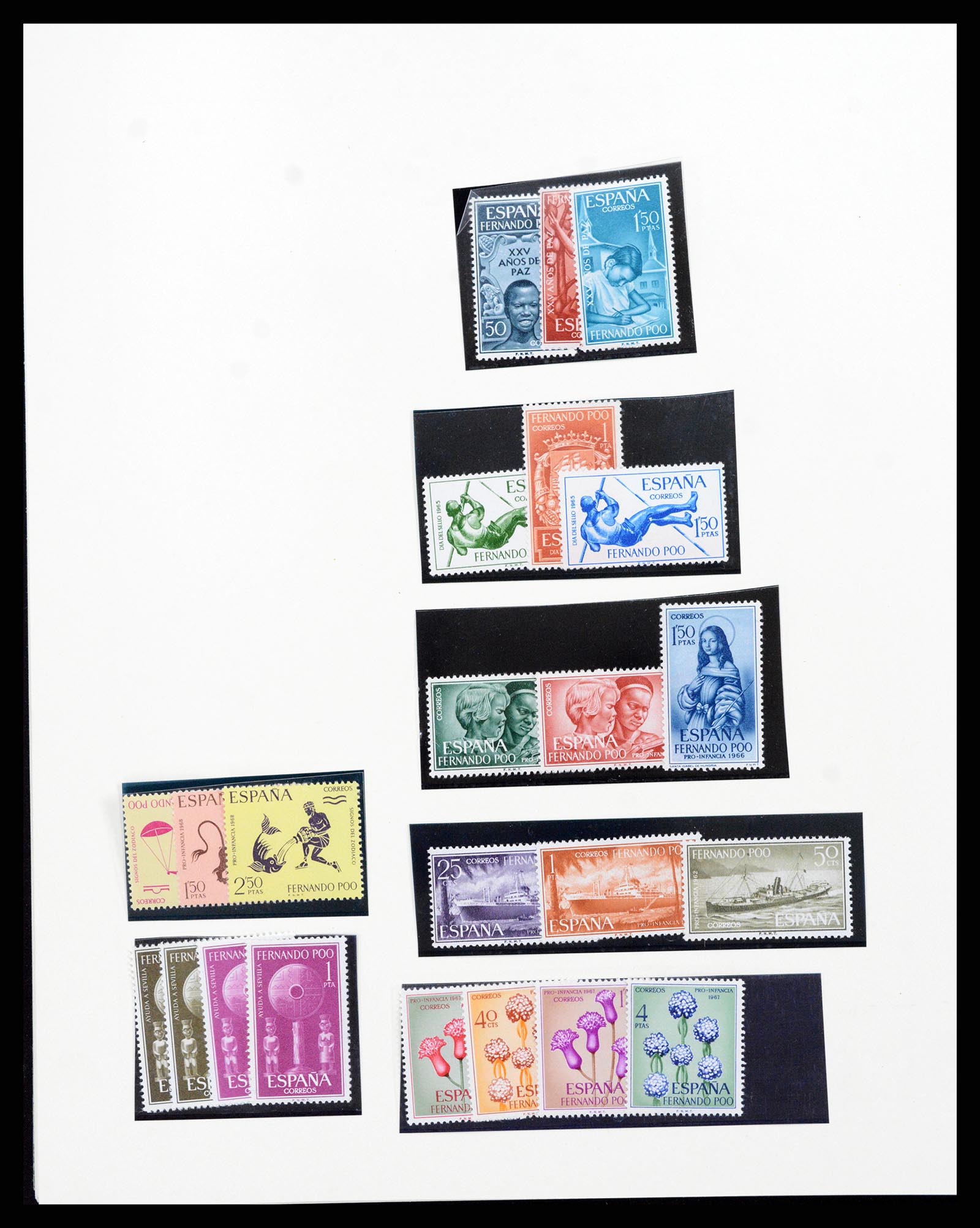 37126 357 - Stamp collection 37126 Spain and colonies 1850-1976.