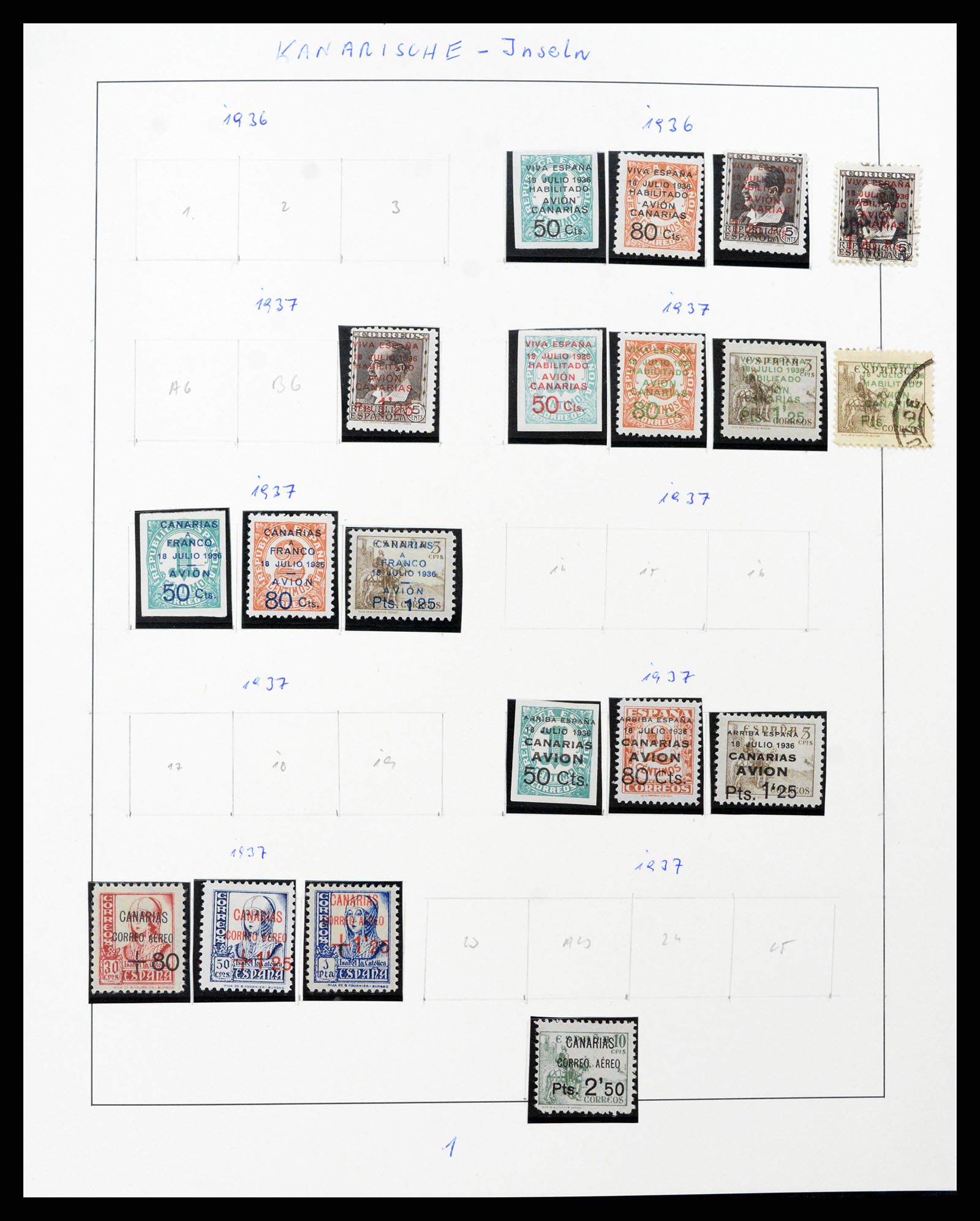 37126 358 - Stamp collection 37126 Spain and colonies 1850-1976.