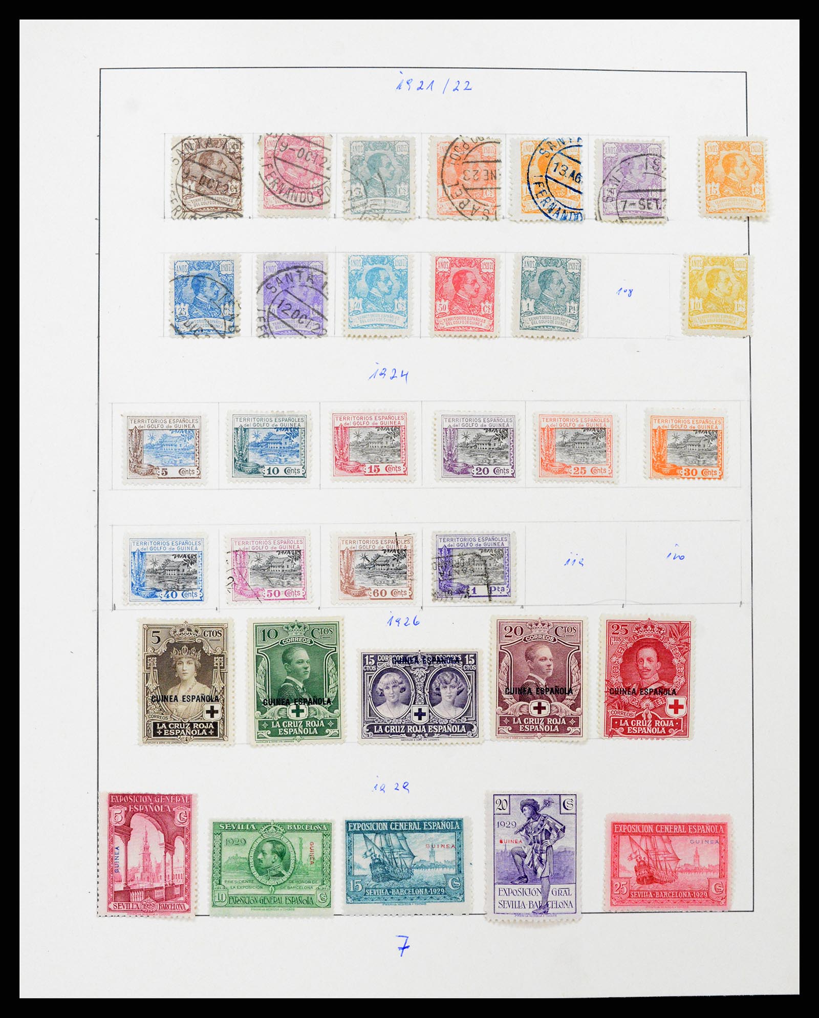37126 369 - Stamp collection 37126 Spain and colonies 1850-1976.