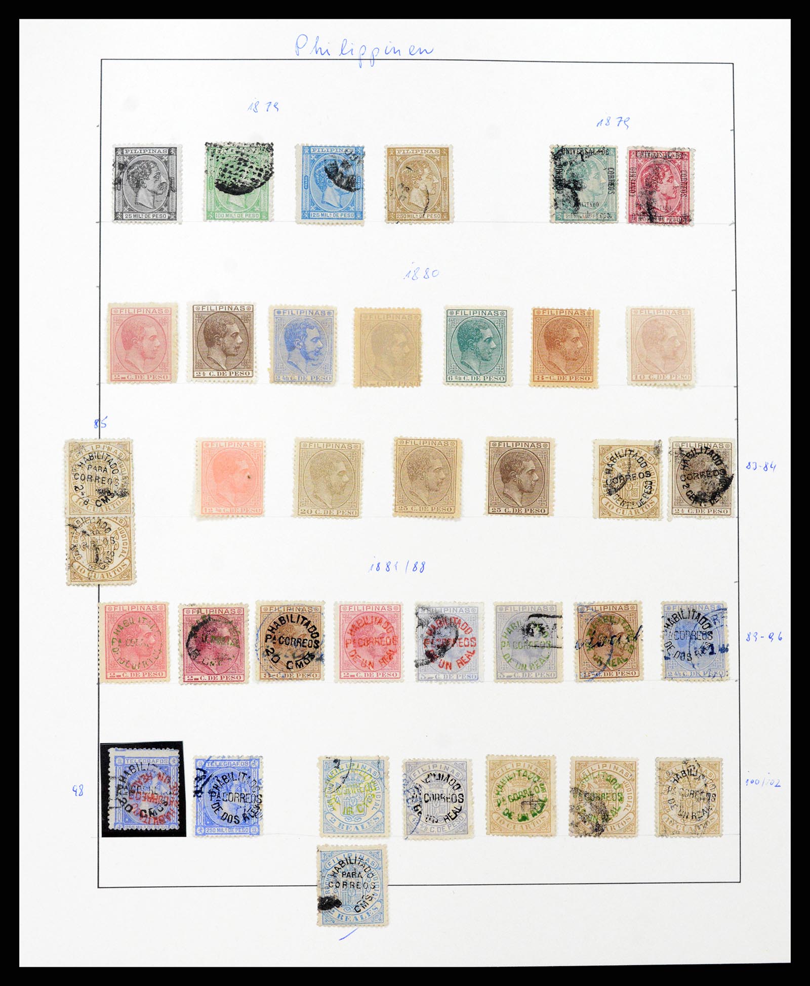 37126 384 - Stamp collection 37126 Spain and colonies 1850-1976.