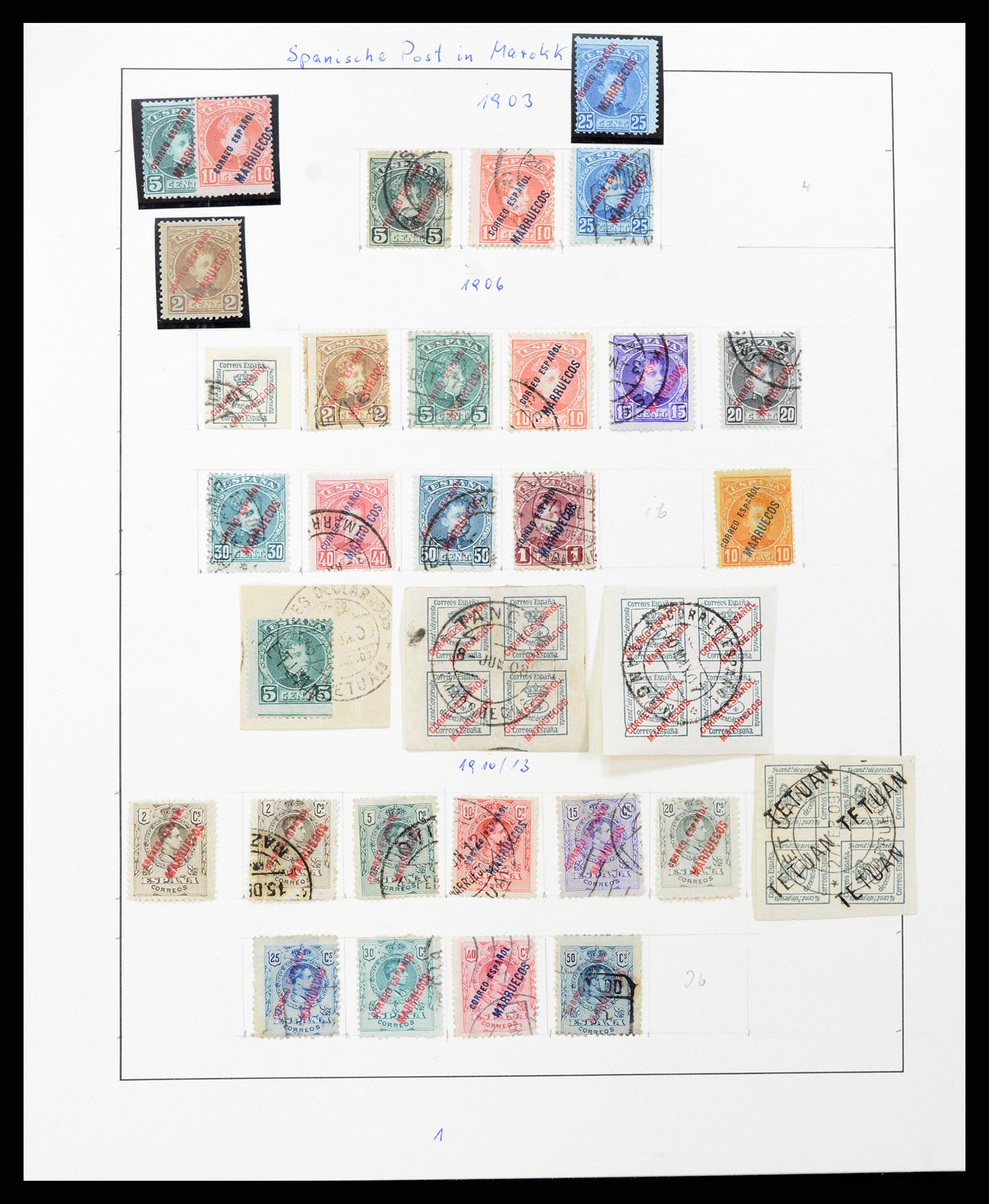 37126 388 - Stamp collection 37126 Spain and colonies 1850-1976.
