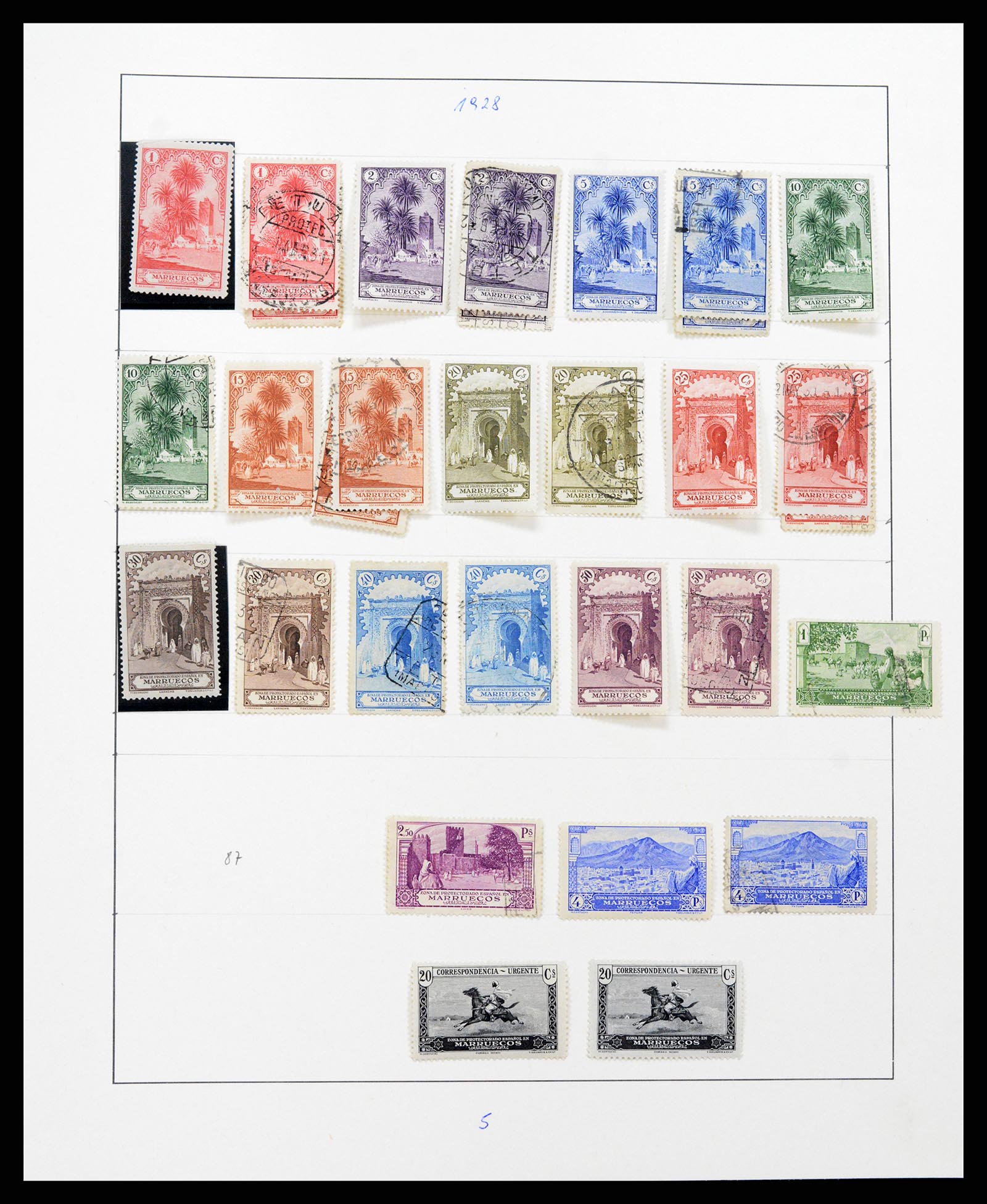 37126 394 - Stamp collection 37126 Spain and colonies 1850-1976.