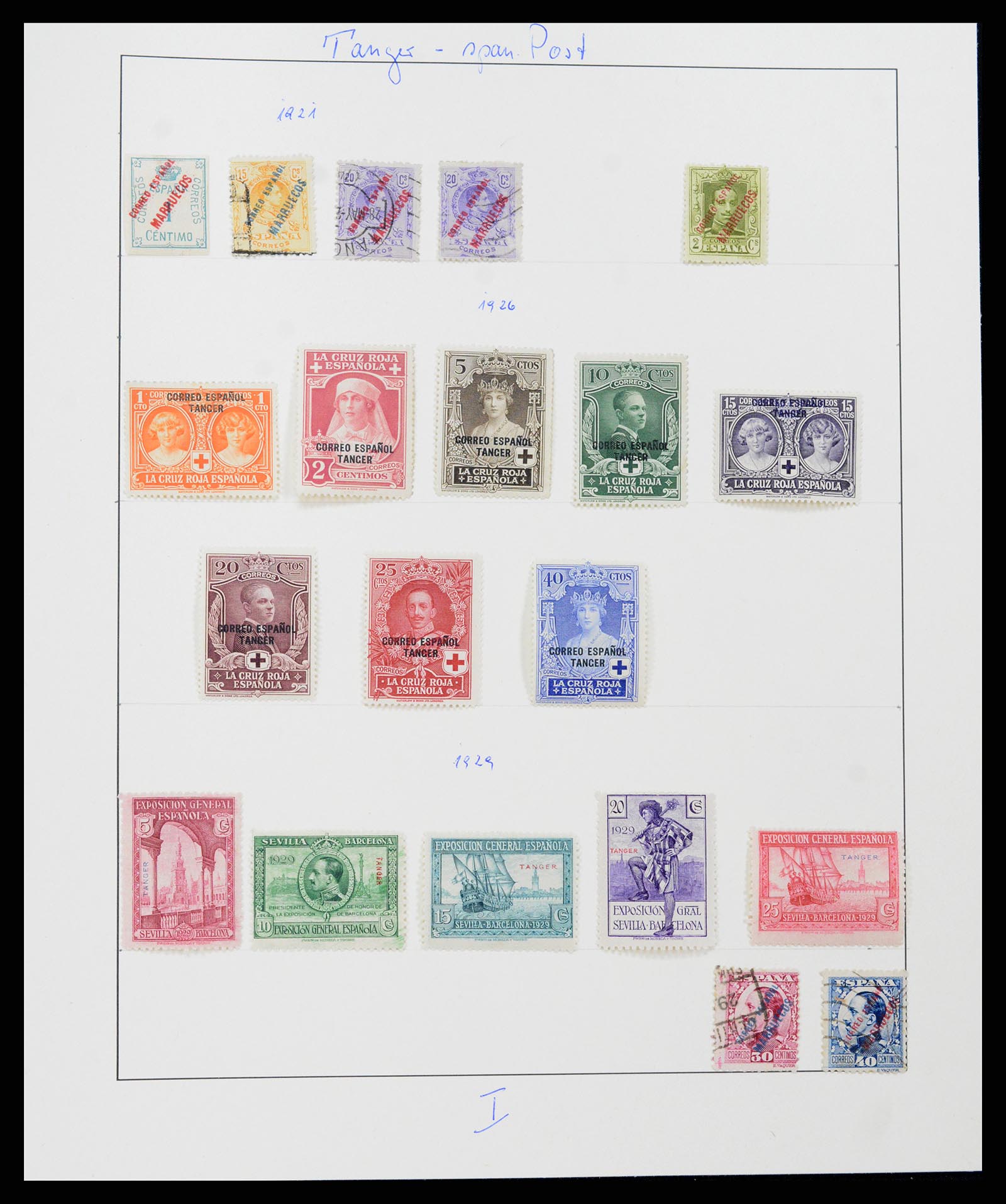37126 412 - Postzegelverzameling 37126 Spanje en koloniën 1850-1976.