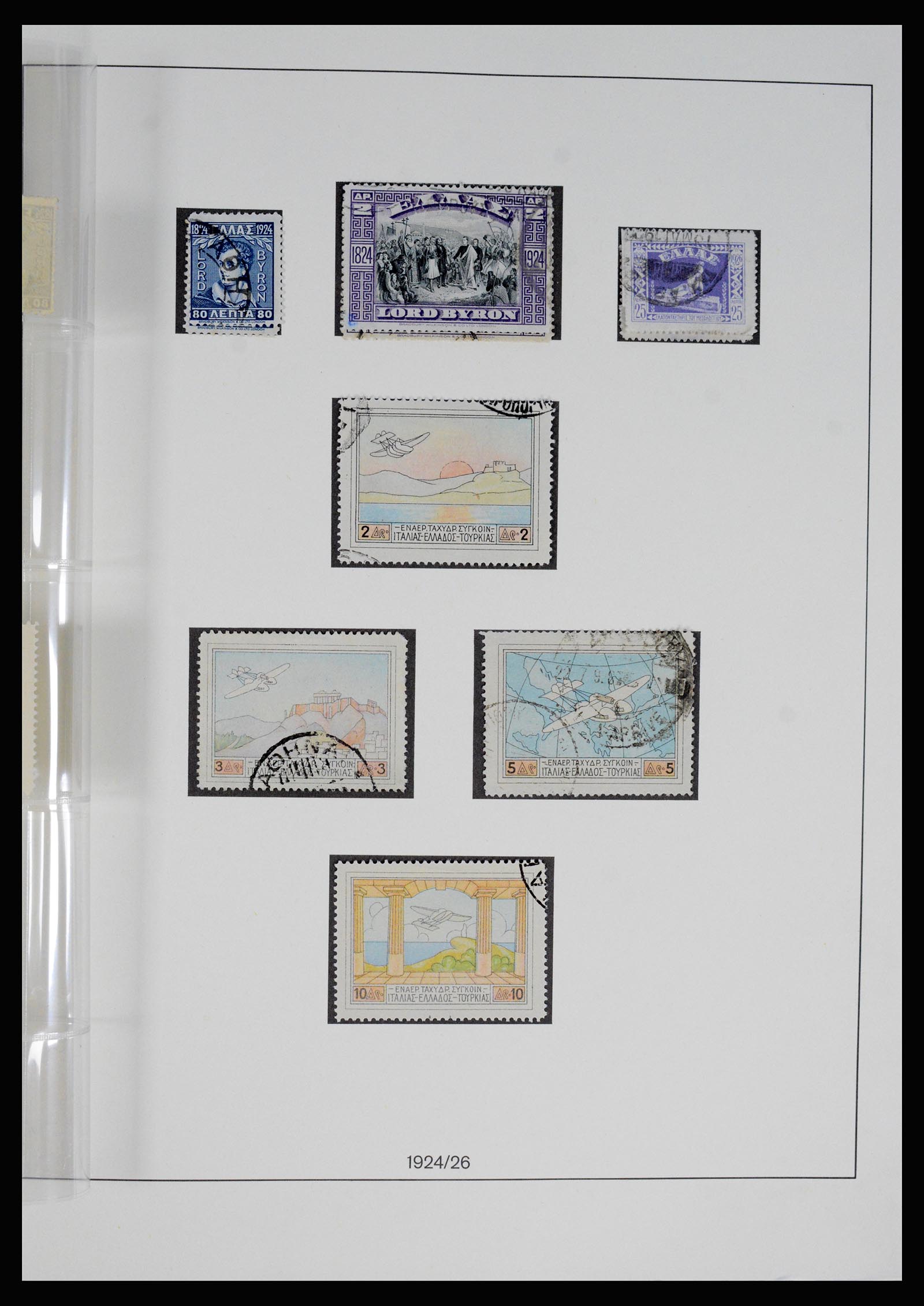 37127 043 - Postzegelverzameling 37127 Griekenland 1861-1985.