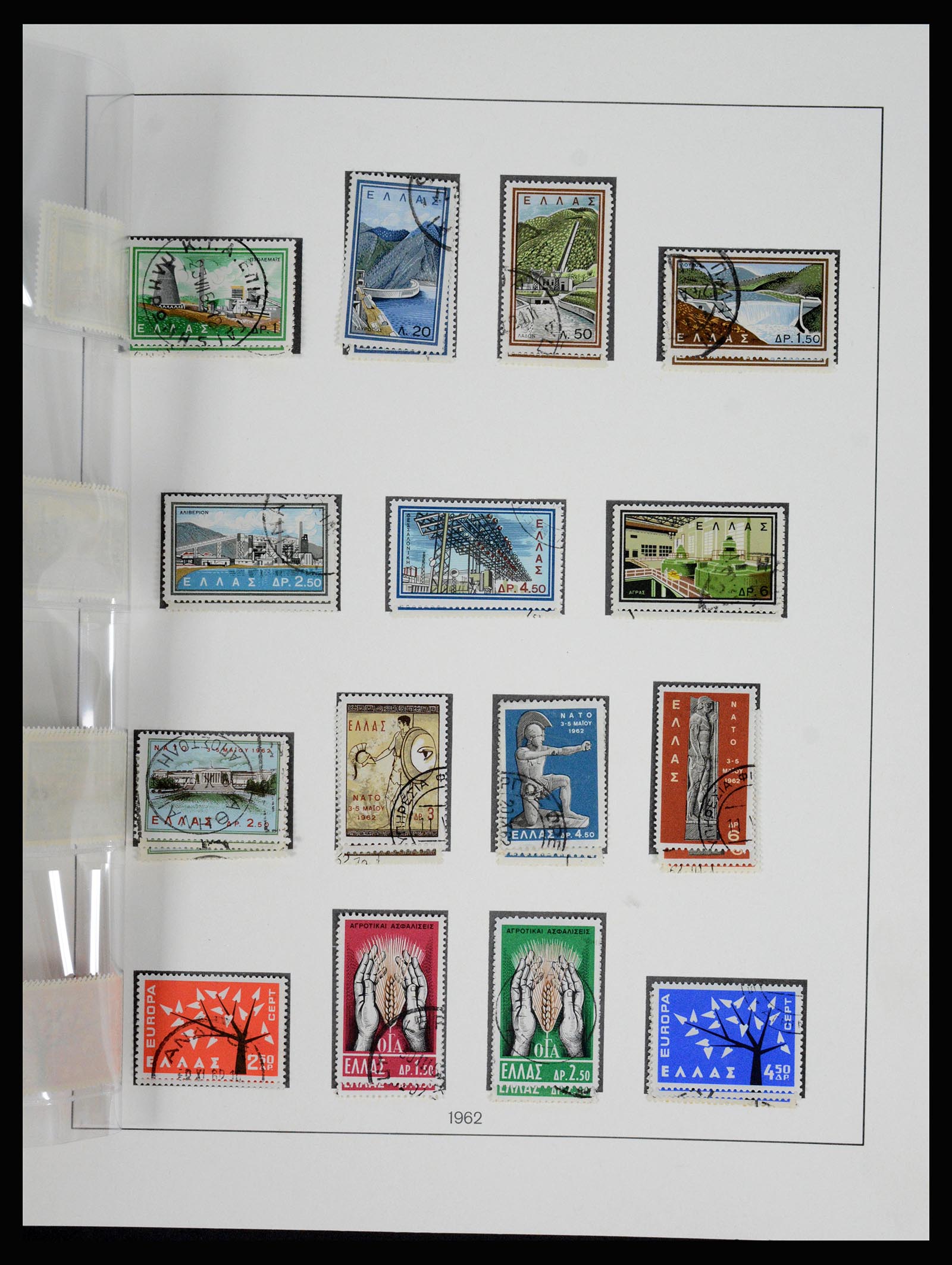 37127 127 - Postzegelverzameling 37127 Griekenland 1861-1985.