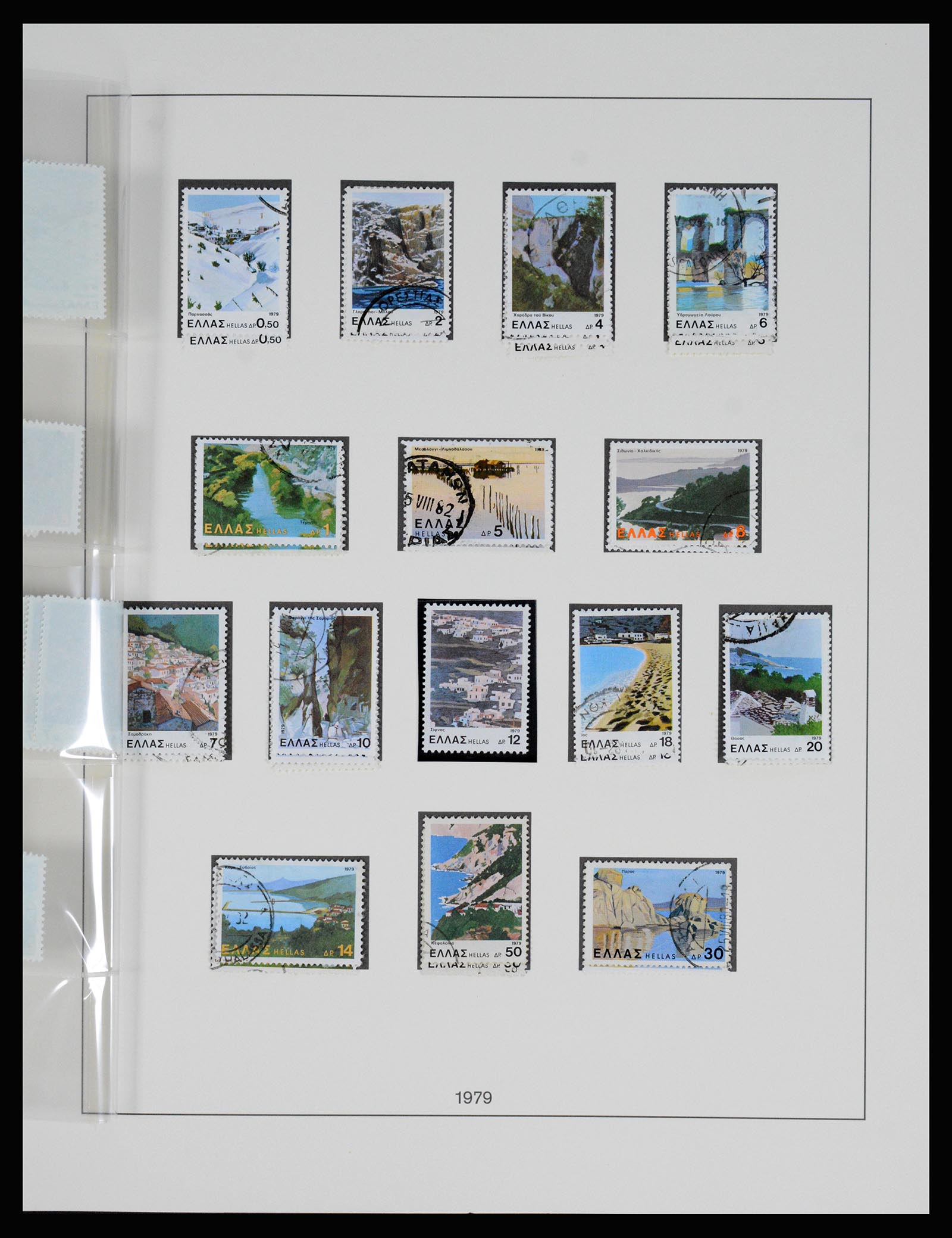 37127 259 - Postzegelverzameling 37127 Griekenland 1861-1985.