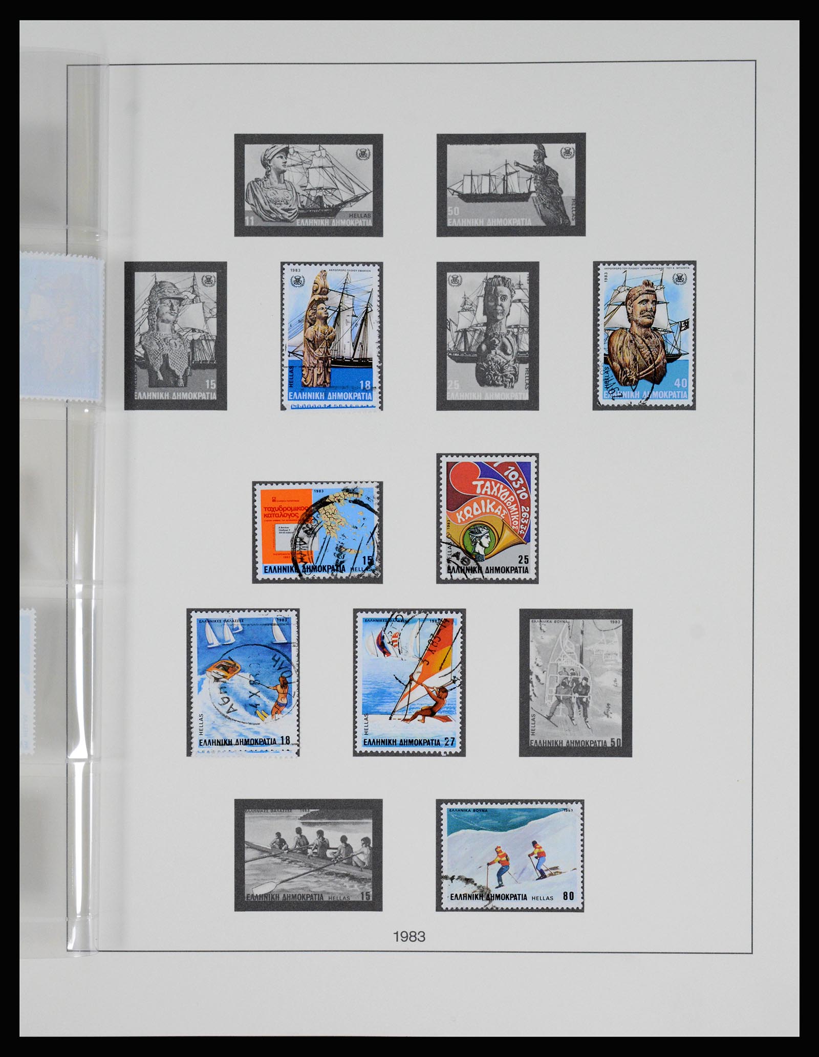37127 281 - Postzegelverzameling 37127 Griekenland 1861-1985.