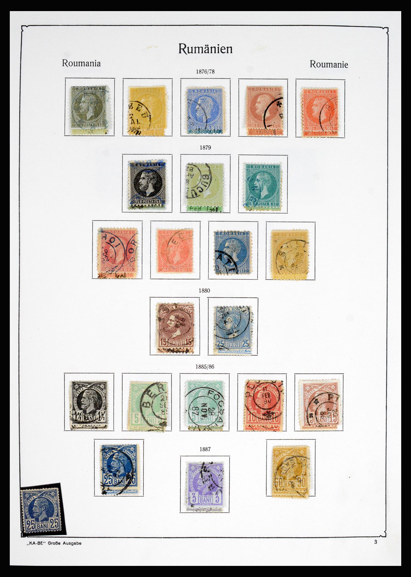 37128 006 - Postzegelverzameling 37128 Roemenië 1865-1965.