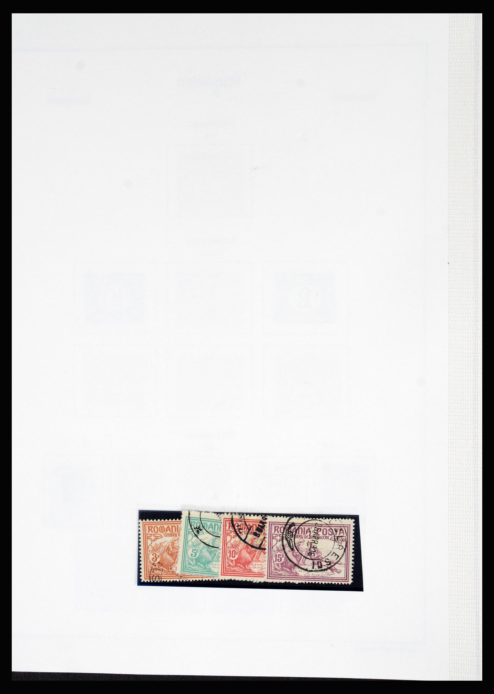 37128 016 - Postzegelverzameling 37128 Roemenië 1865-1965.