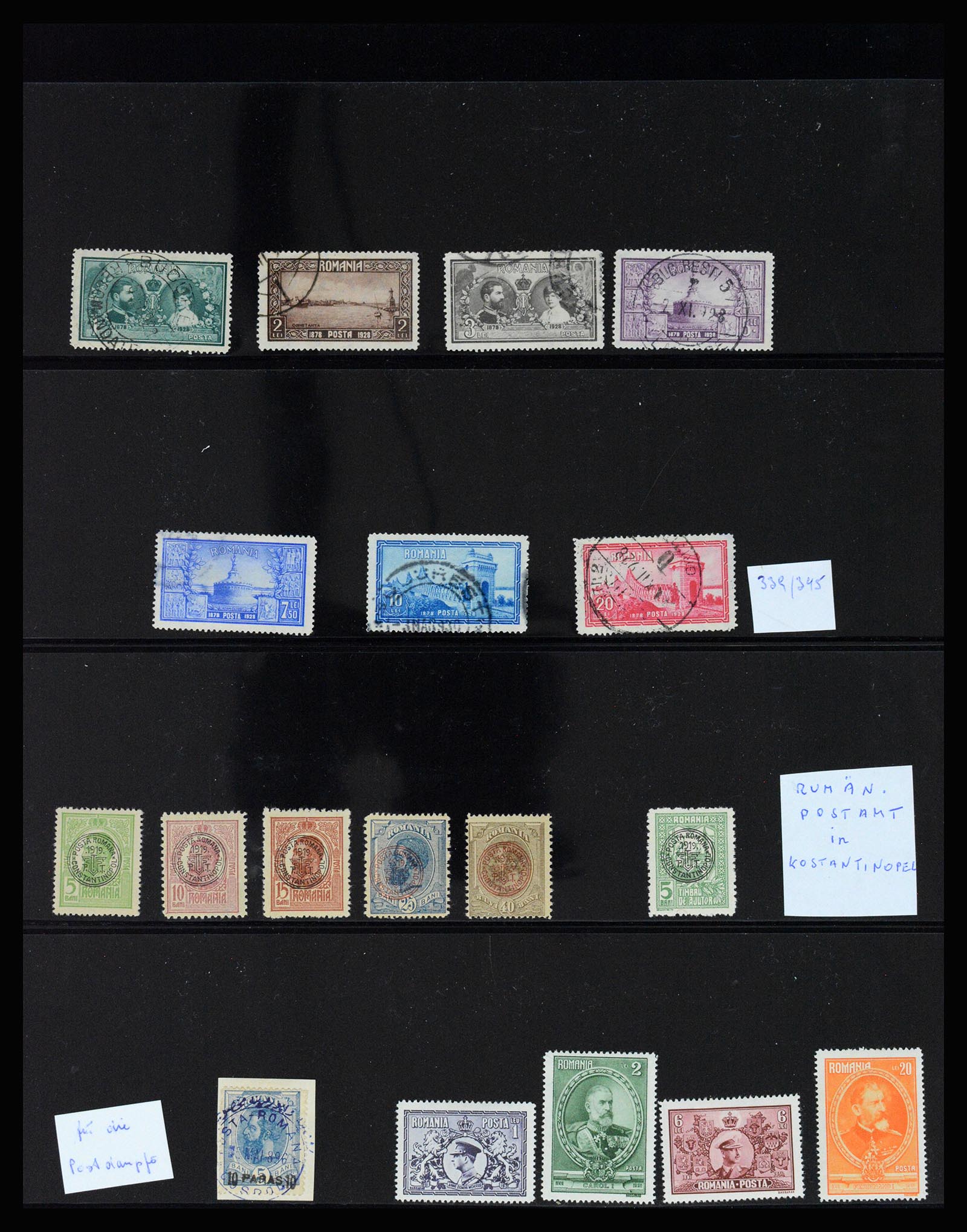 37128 033 - Postzegelverzameling 37128 Roemenië 1865-1965.