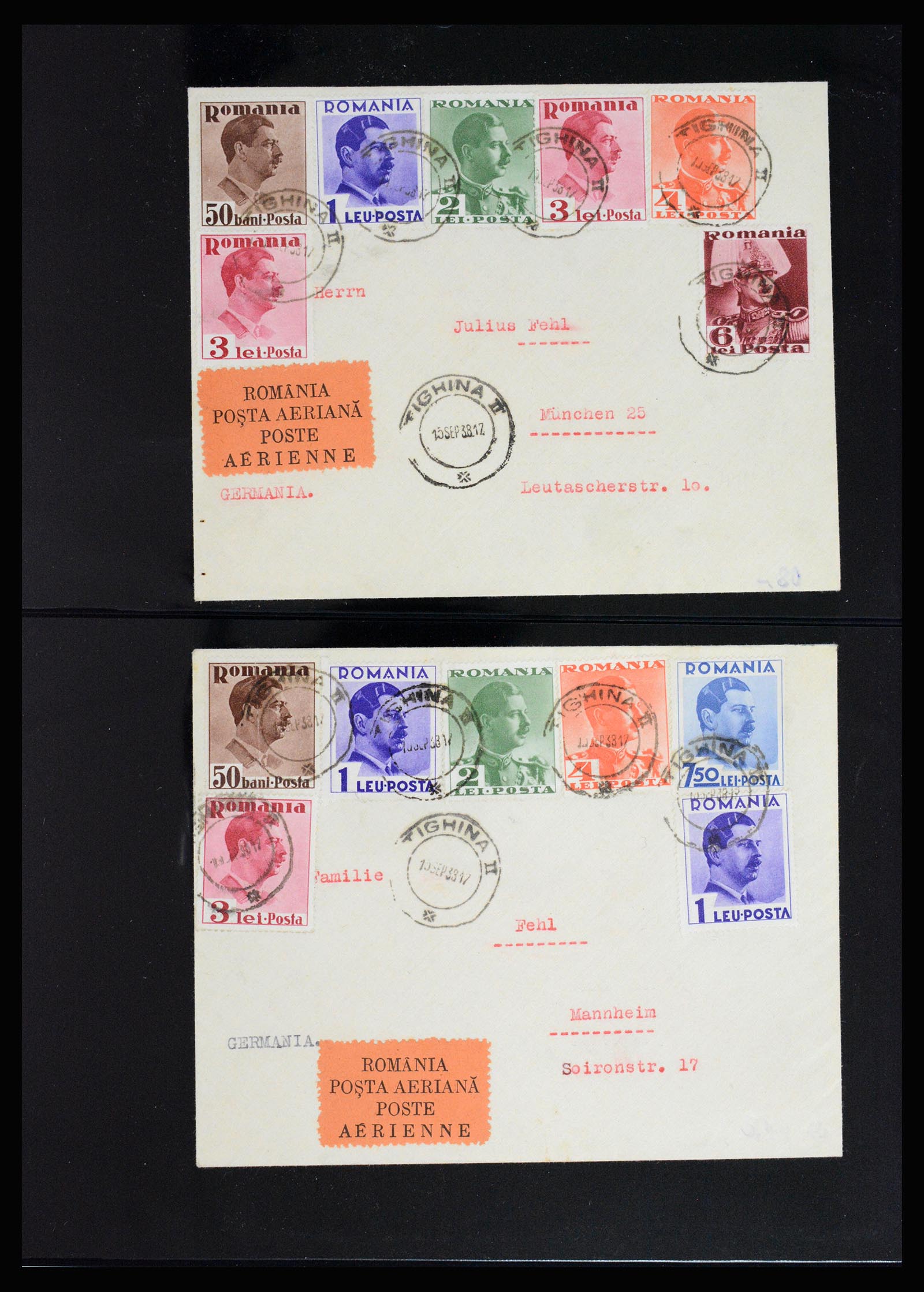 37128 072 - Postzegelverzameling 37128 Roemenië 1865-1965.