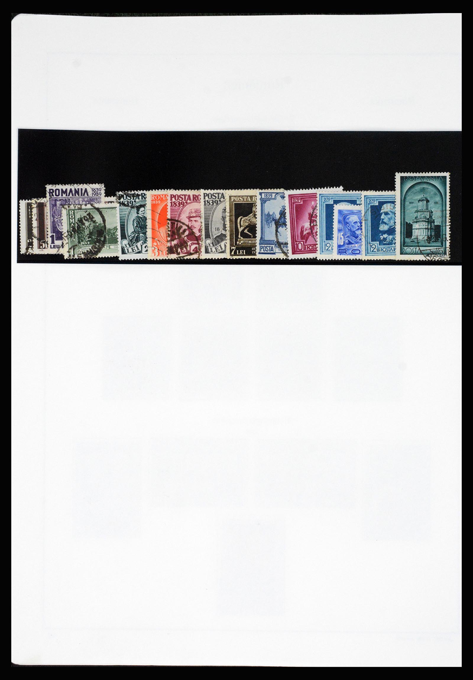 37128 080 - Postzegelverzameling 37128 Roemenië 1865-1965.