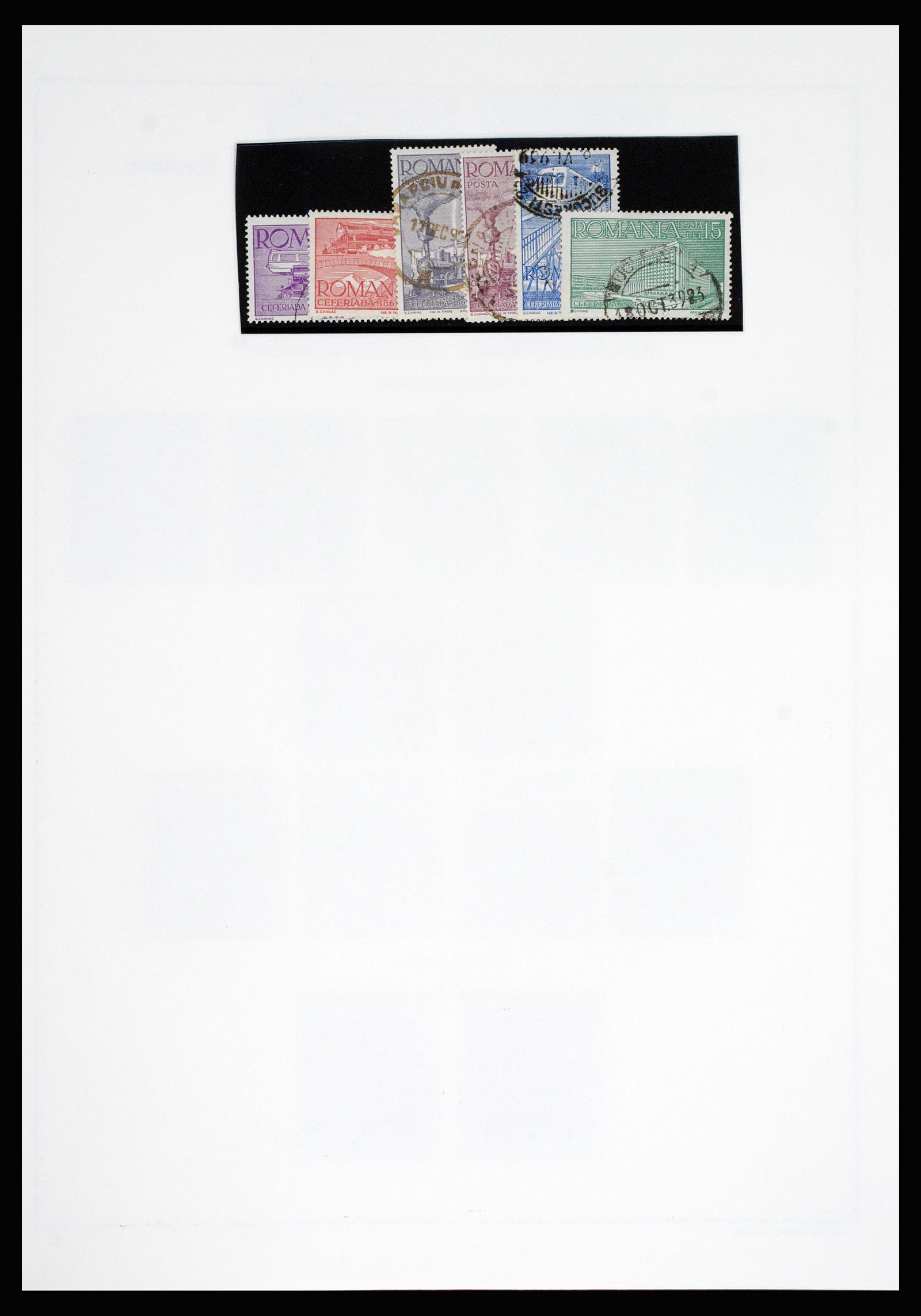 37128 087 - Postzegelverzameling 37128 Roemenië 1865-1965.