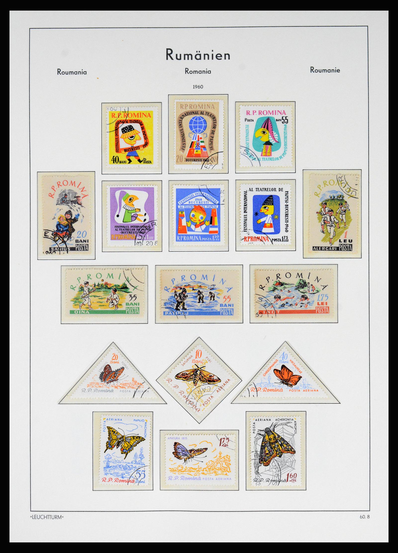 37128 141 - Postzegelverzameling 37128 Roemenië 1865-1965.